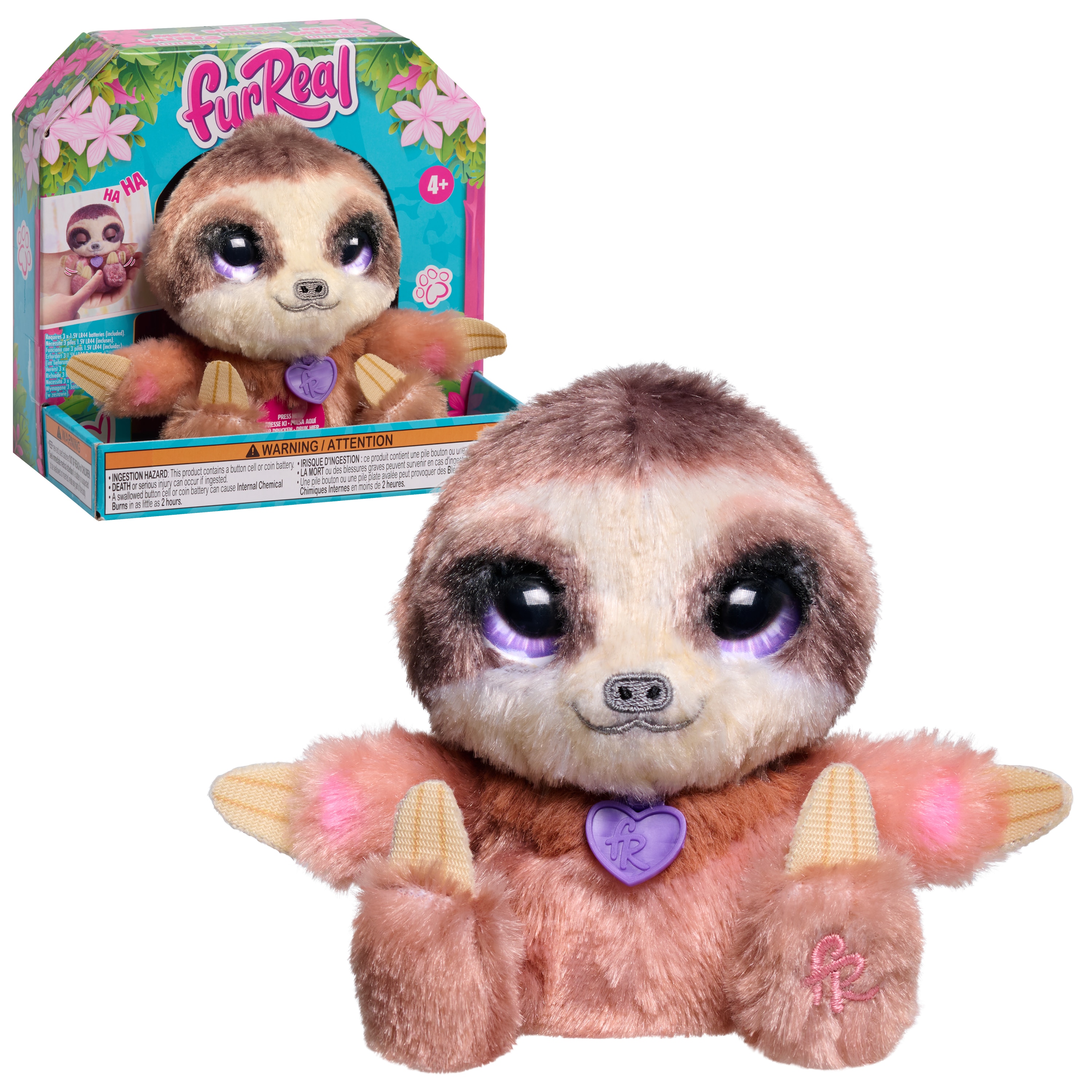 Peluche interactivo My Mini's Little Hugs Panda/Koala/Tiger FurReal modelos surtidos 10