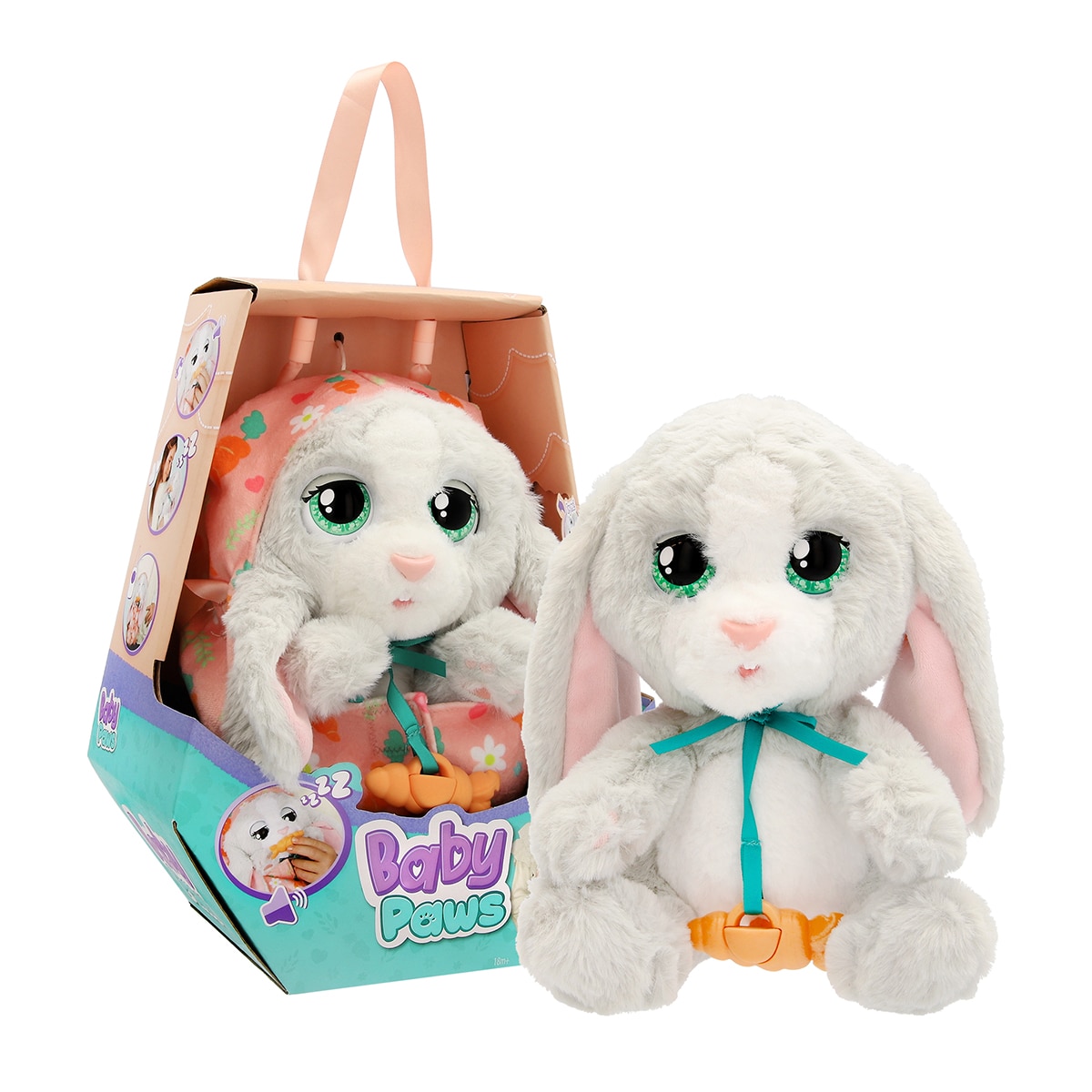 Baby Paws – Peluche interactivo Bunny Baby Paws.