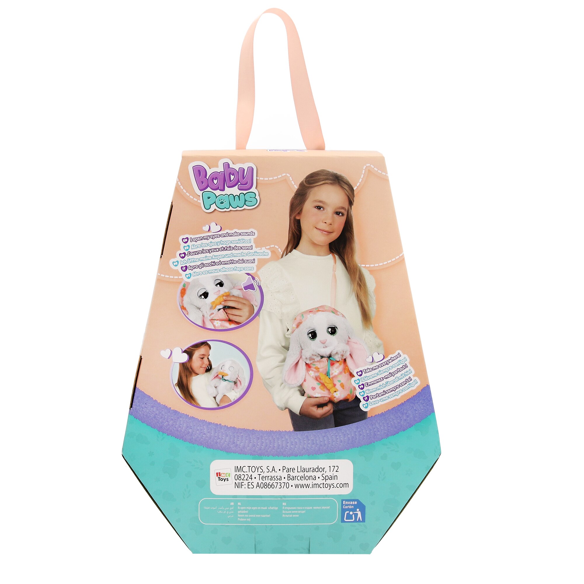 Baby Paws Bunny Coelho de Peluche 9