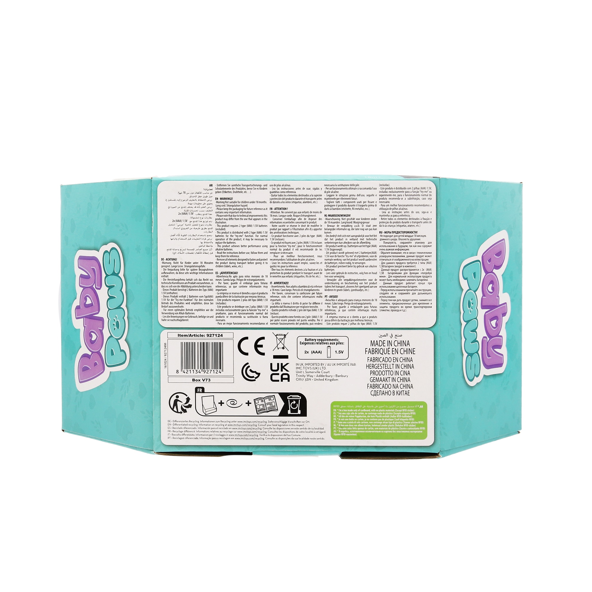 Baby Paws Bunny Coelho de Peluche 10