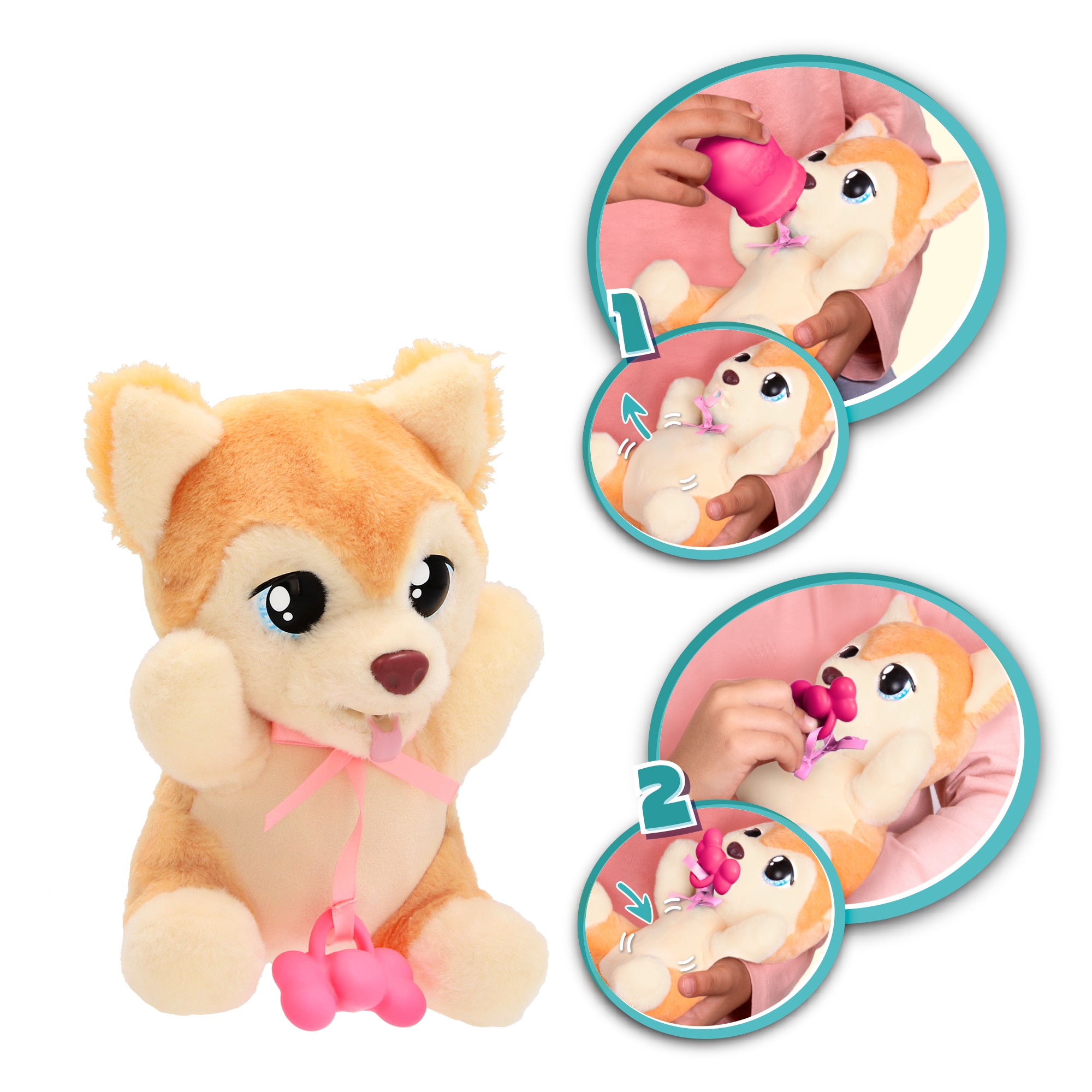 Baby Paws Yummy Peluche Shiba 4