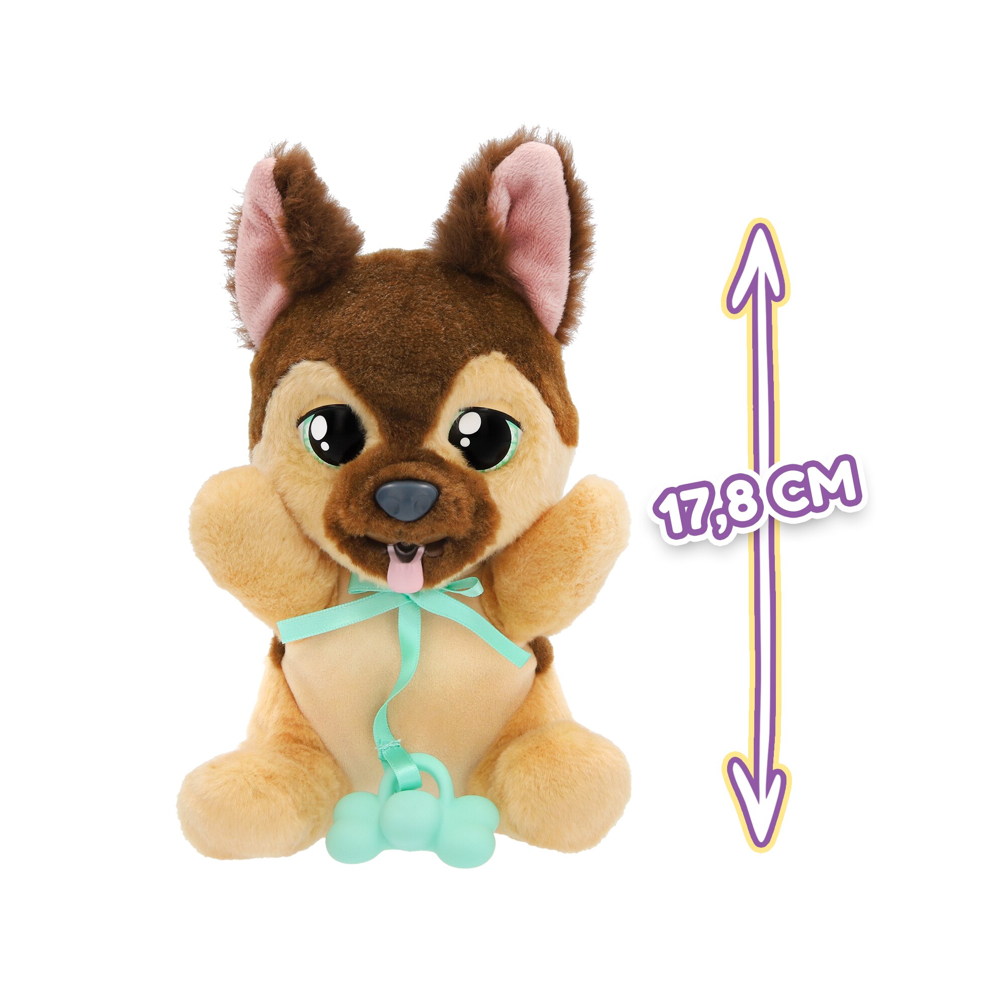 Peluche interactivo Yummy Pastor Alemán Baby Paws 3