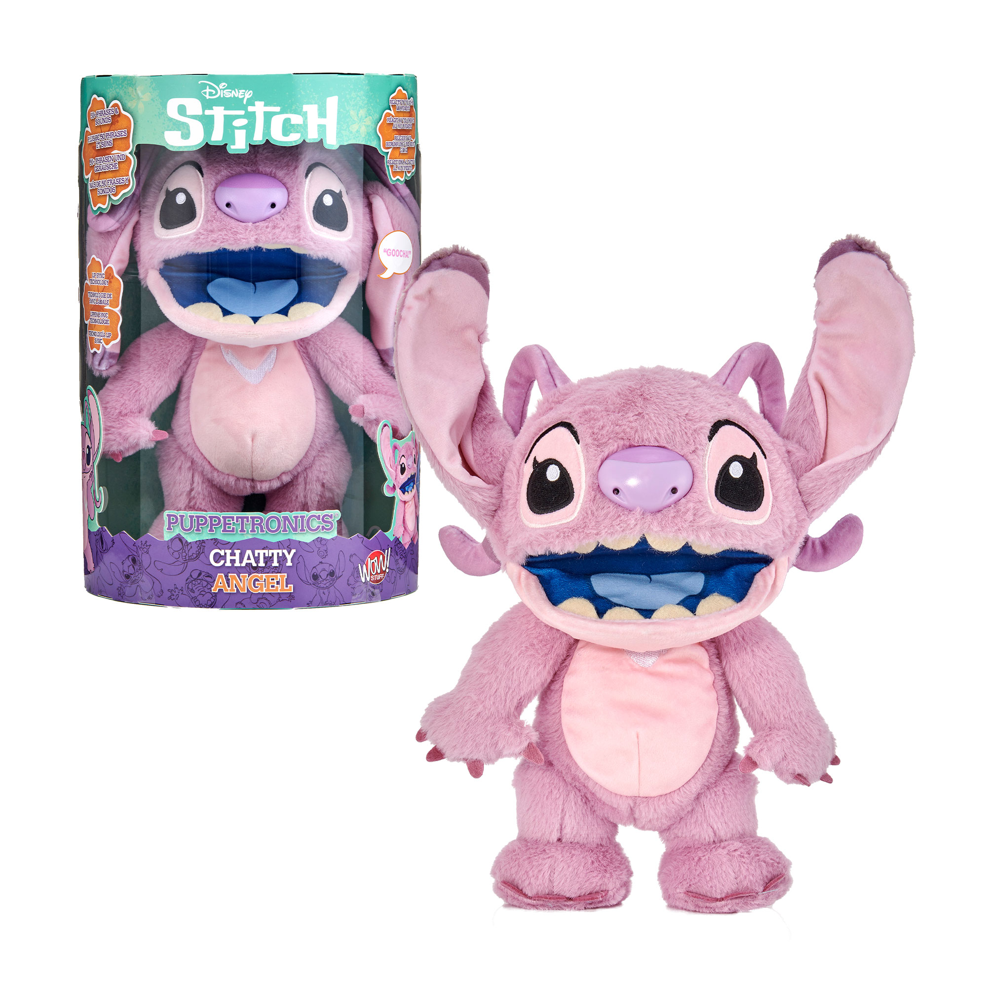 Peluche Eletrónico Disney Stitch: Angel 2