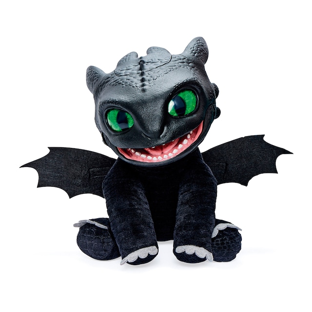 Peluche interactivo Real FX Toothless Como entrenar a tu dragón Famosa