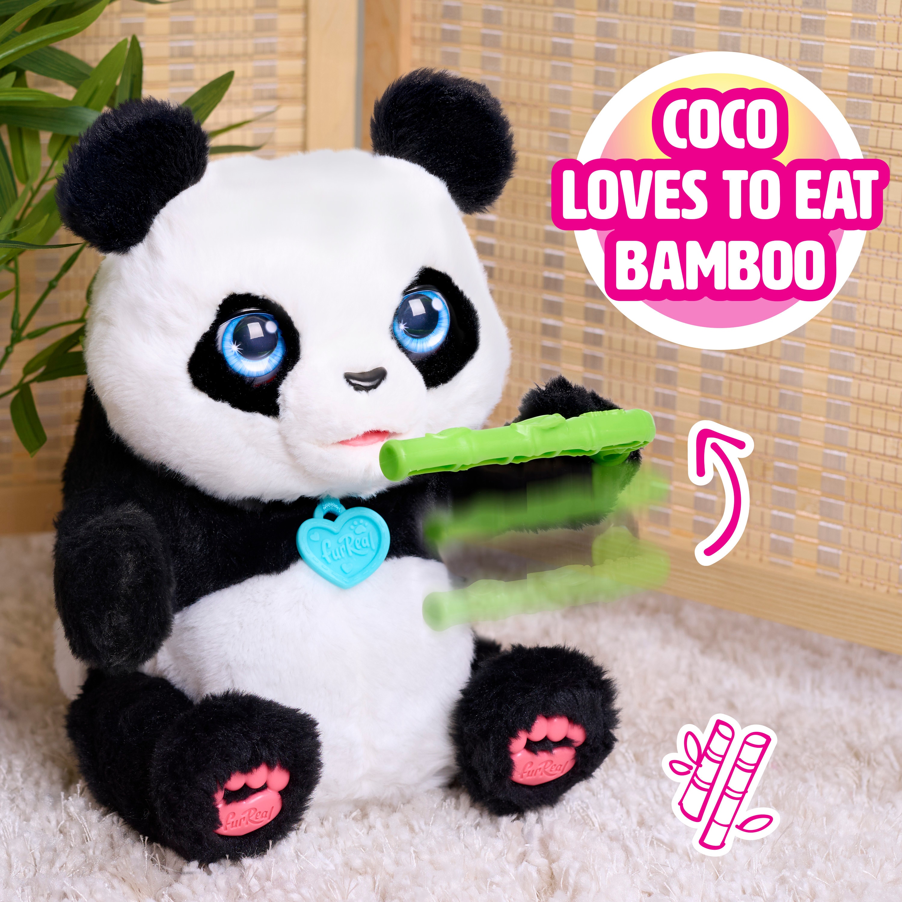 Peluche interactivo Coco, el panda que da volteretas furReal Friends 4