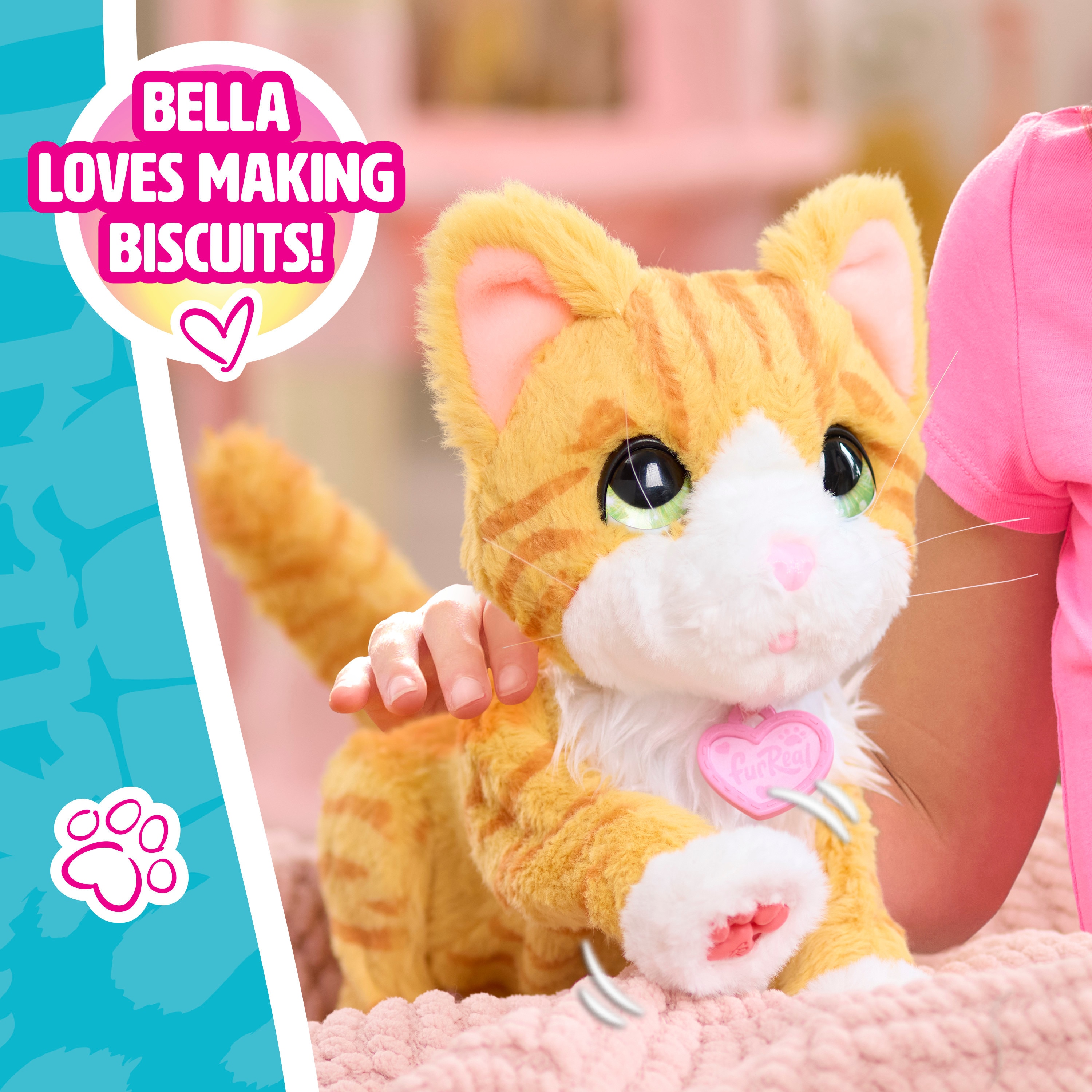 Peluche interactivo Bella, la gatita que hace galletas furReal Friends 3