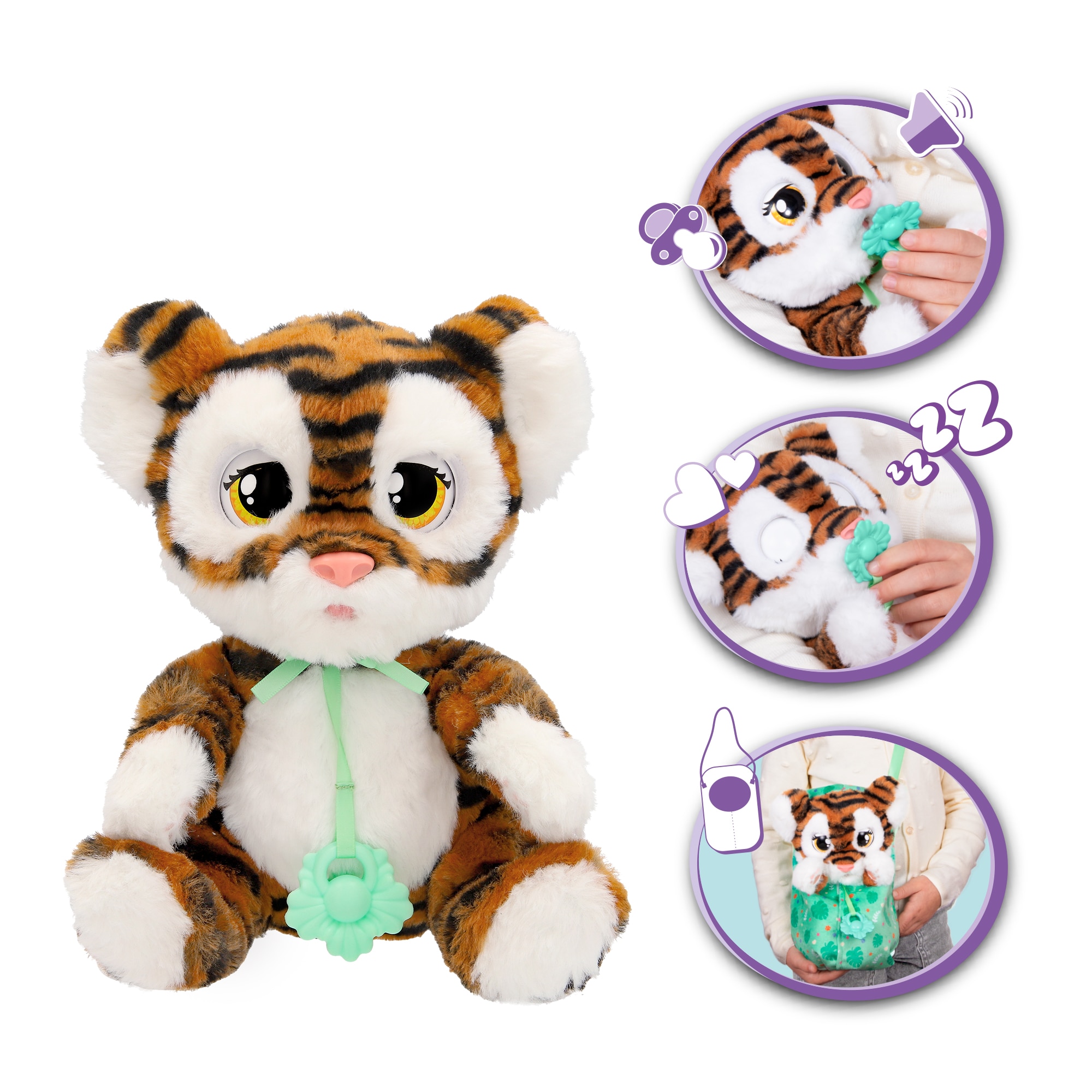 Peluche interactivo Tiger Baby Paws 3