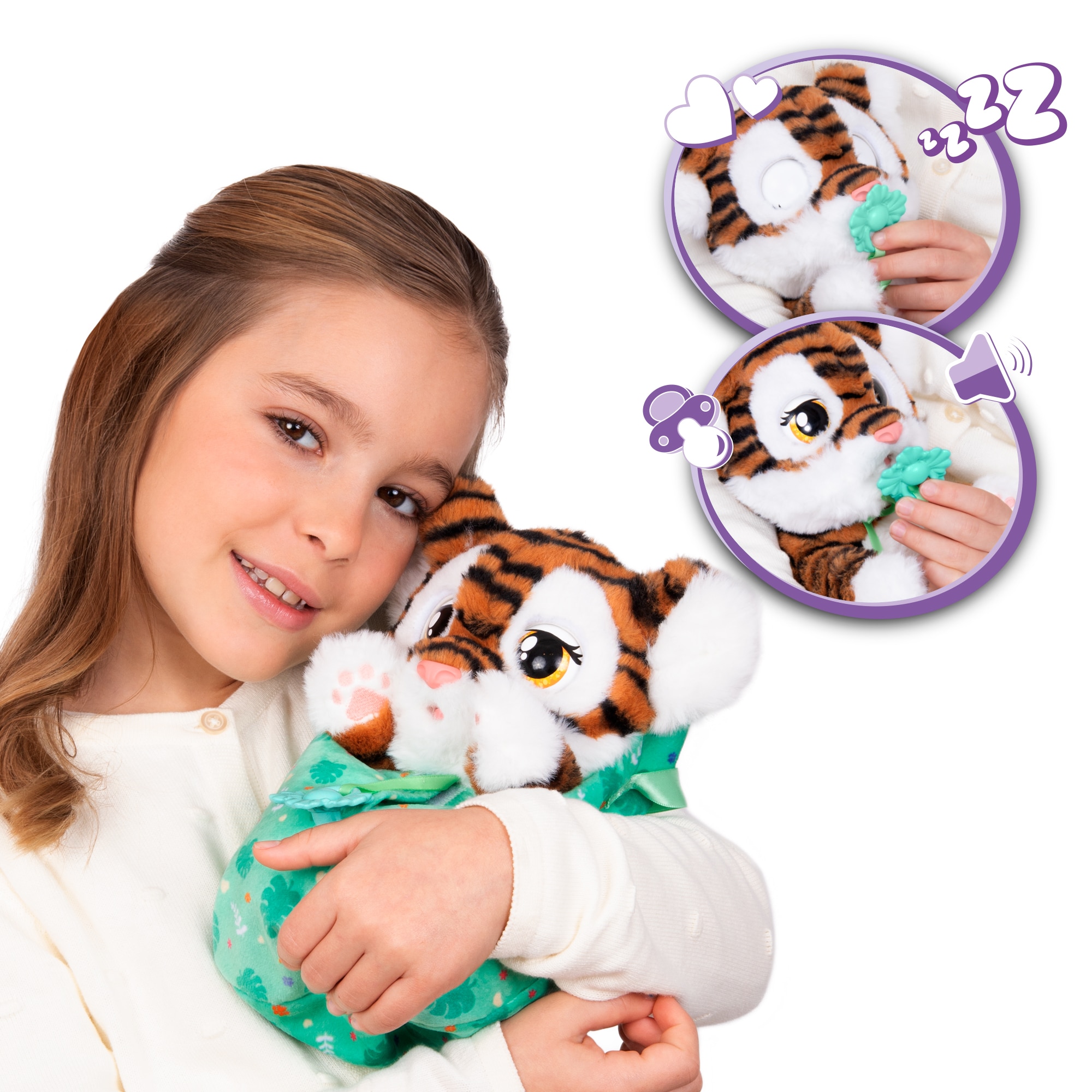 Peluche interactivo Tiger Baby Paws 7