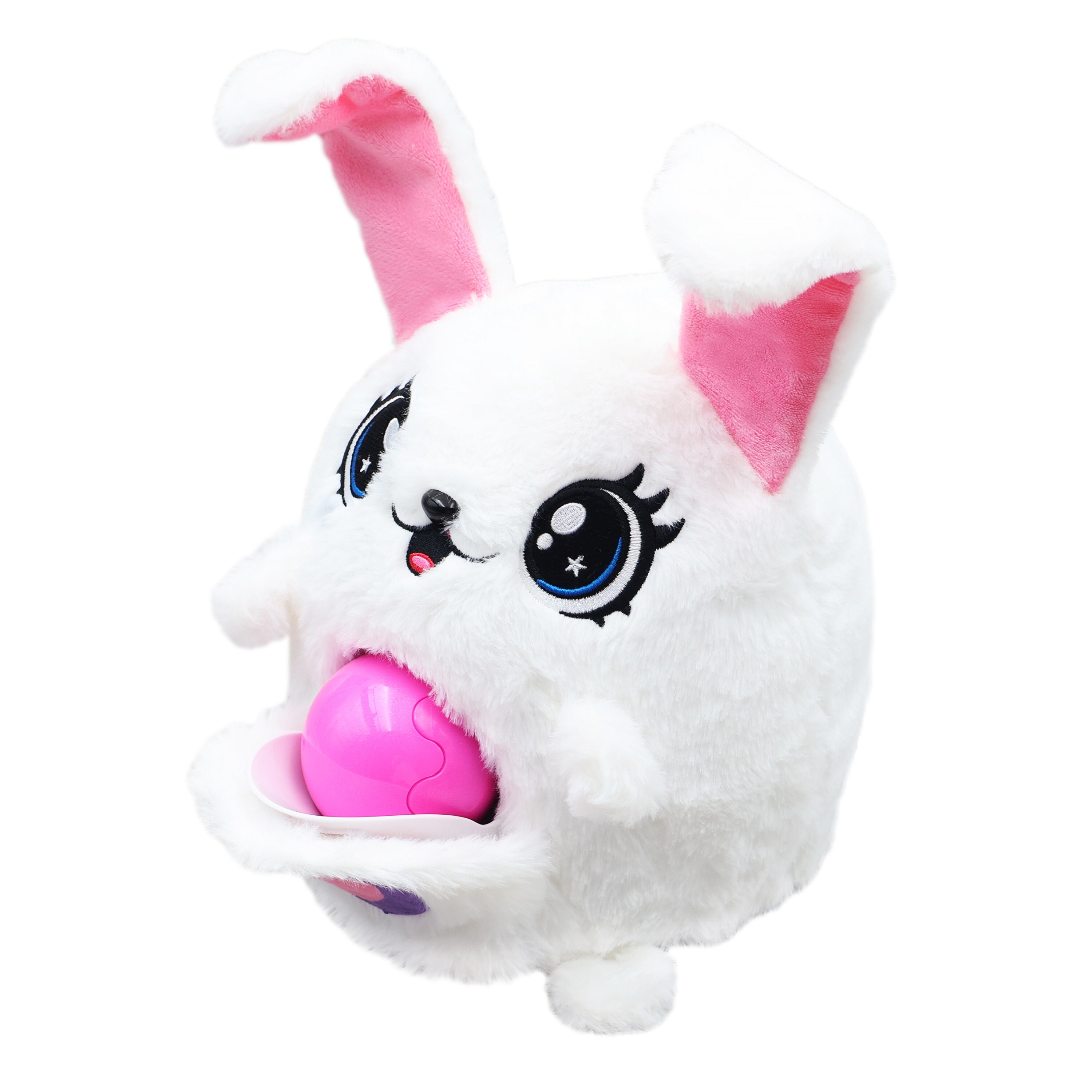 Mama Bunny y sus bebes sorpresa, peluche interactivo con sorpresas en su barriguita 4