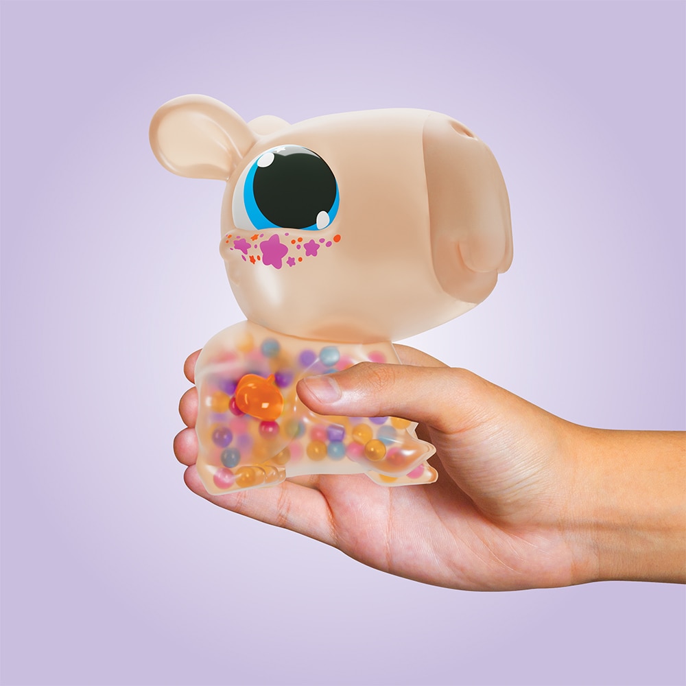 Animagic let's glo capibara de cuerpo blandito y spa con asa 4