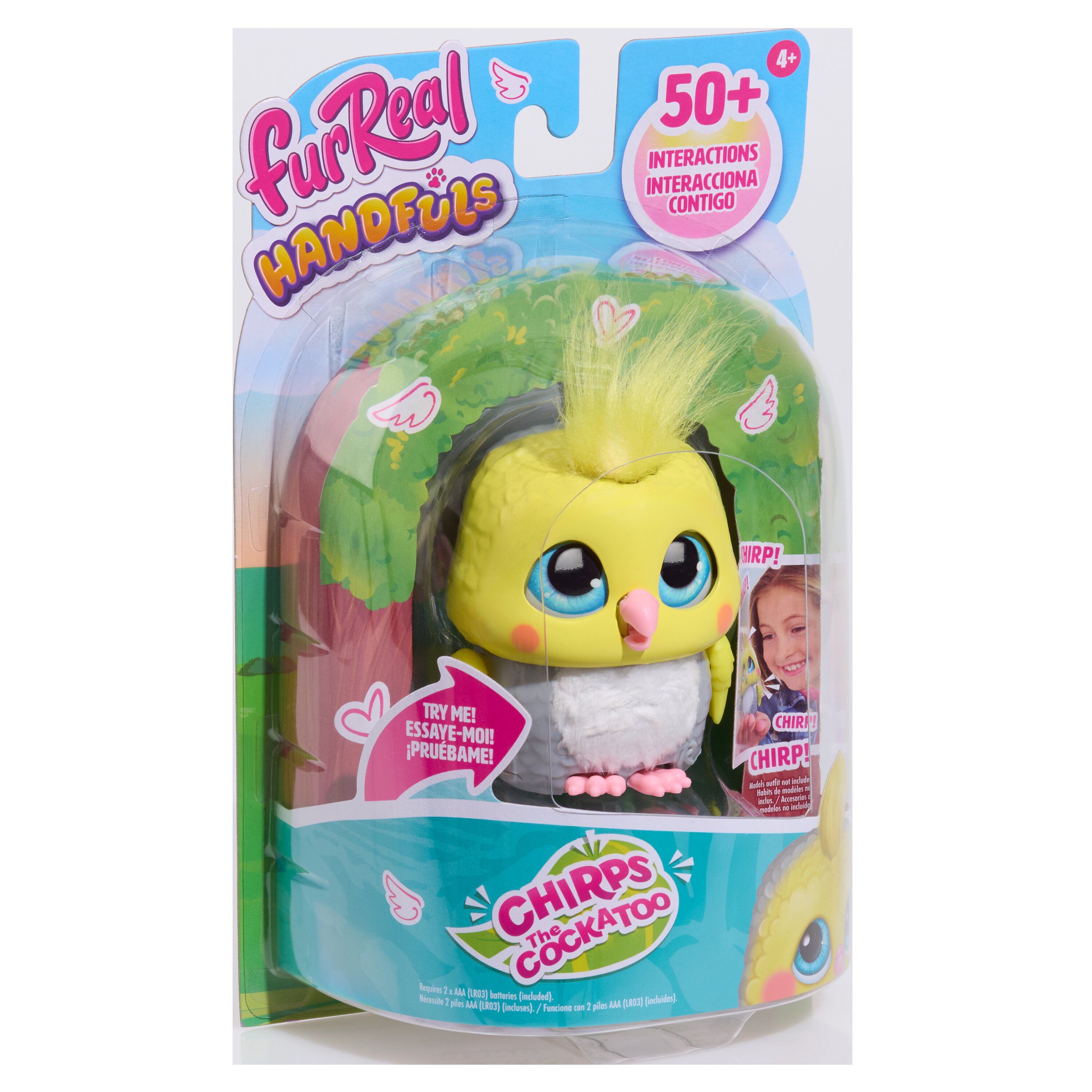 Peluche interactivo Handfuls furReal Friends 4