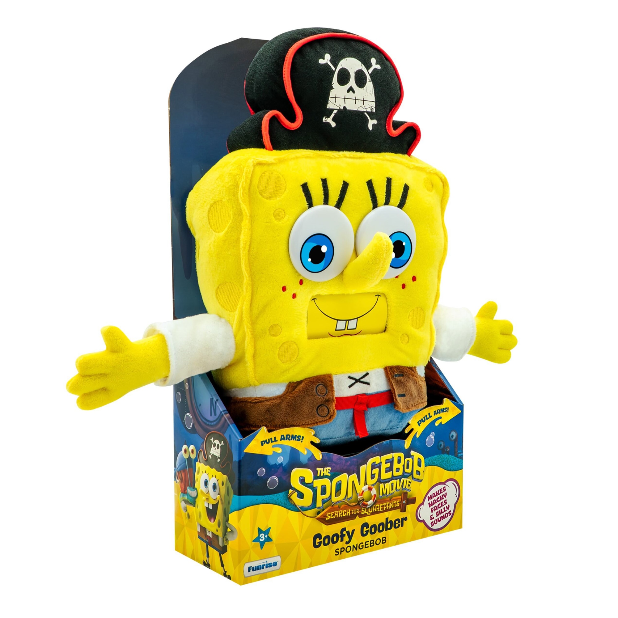 Peluche interactivo Bob Rockero "Goofy Goober" Bob Esponja Funrise 2