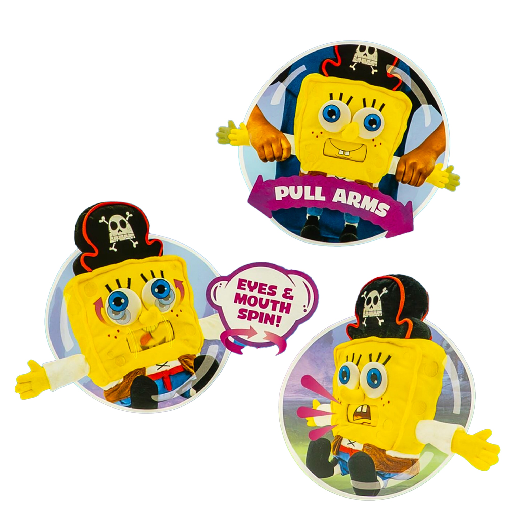 Peluche interactivo Bob Rockero "Goofy Goober" Bob Esponja Funrise 3
