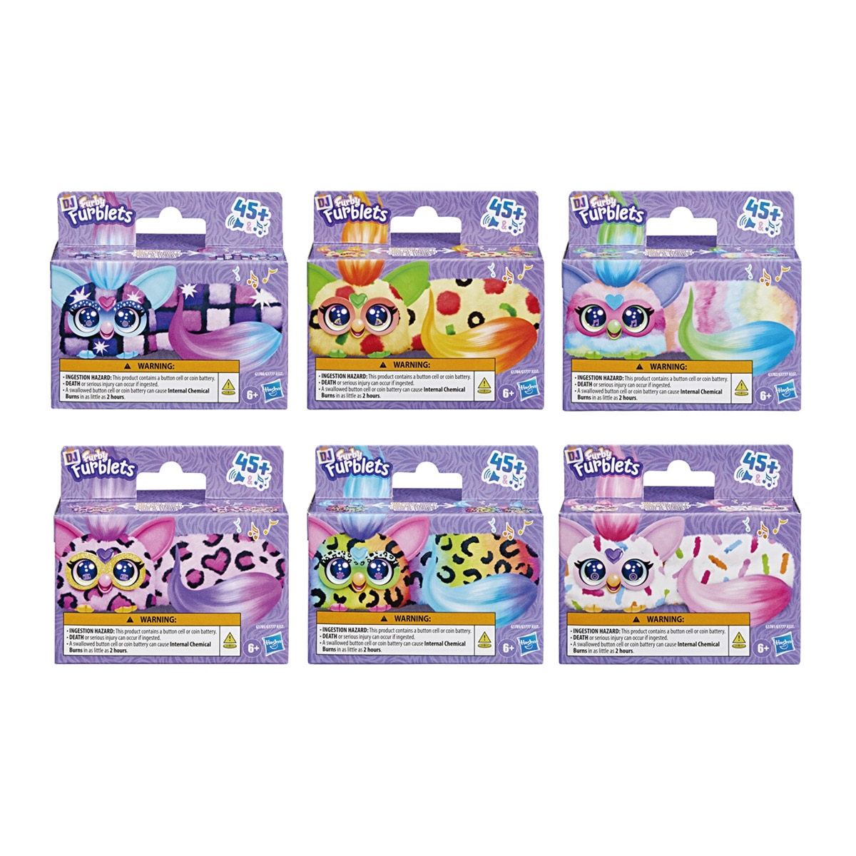 Imagem 0 de Peluche Furby DJ Furblets - Artigo Sortido. Envio realizado de forma aleatória