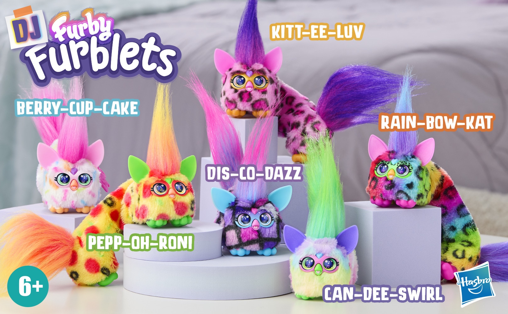 Peluche Furby DJ Furblets -Artigo Sortido. Envio realizado de forma aleatória 14