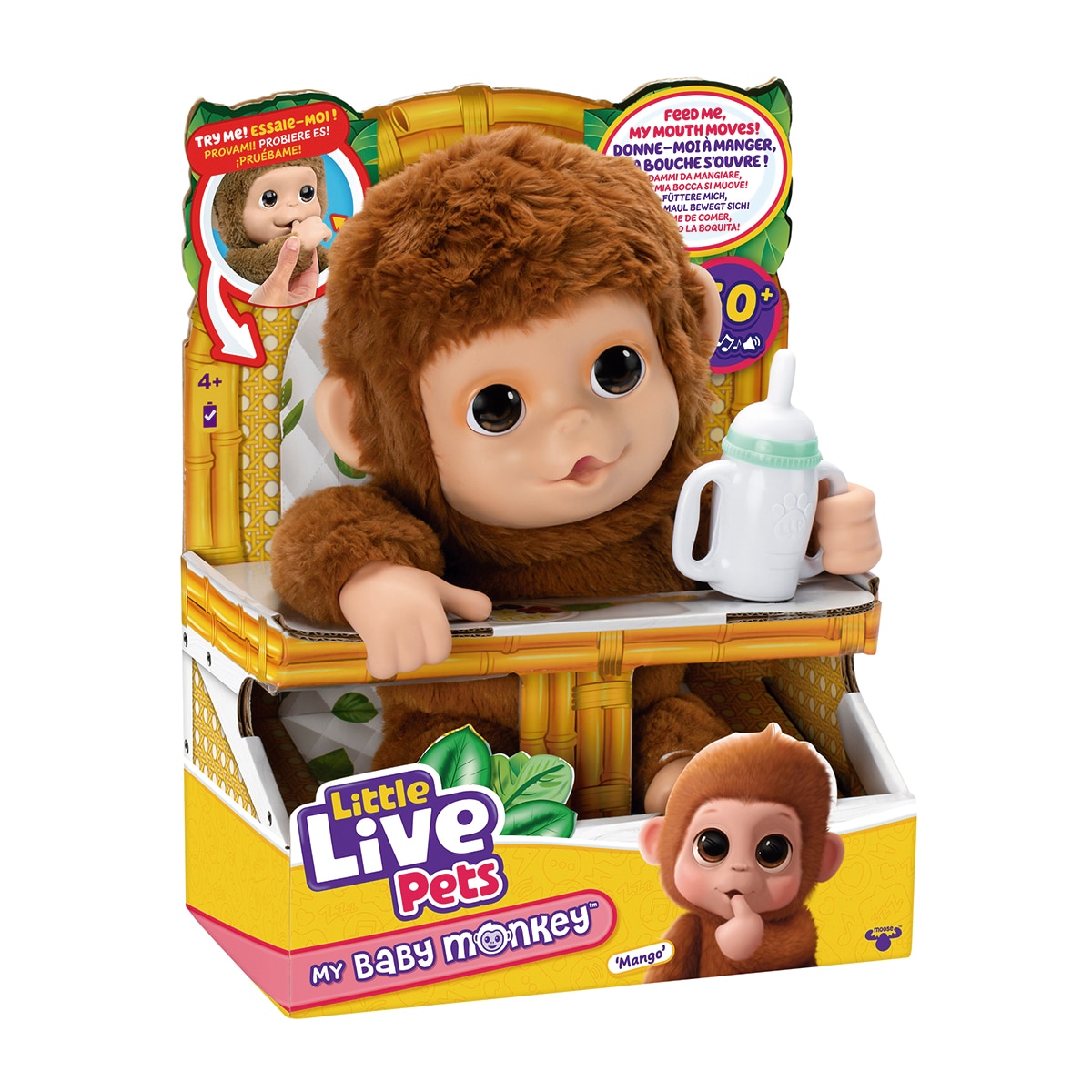Peluche Interativo My Baby Monkey 2