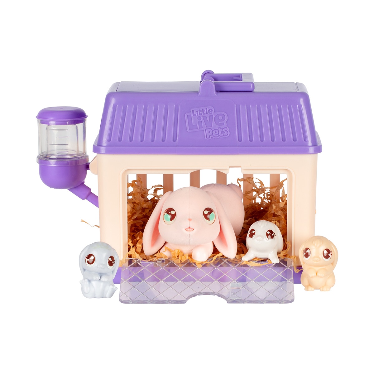 Peluche interactivo Mini Mamá Sorpresa Little Live Pets Moose modelos surtidos 7