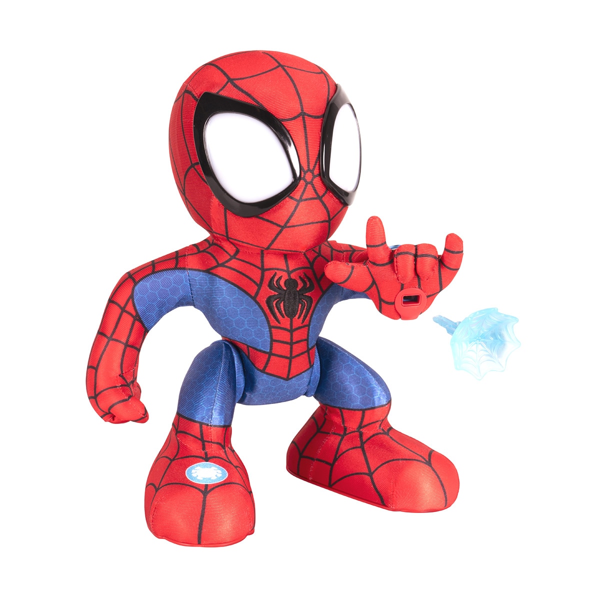 Jazwares – Peluche interactivo Amazing Flip Spidey and Friends Jazwares.