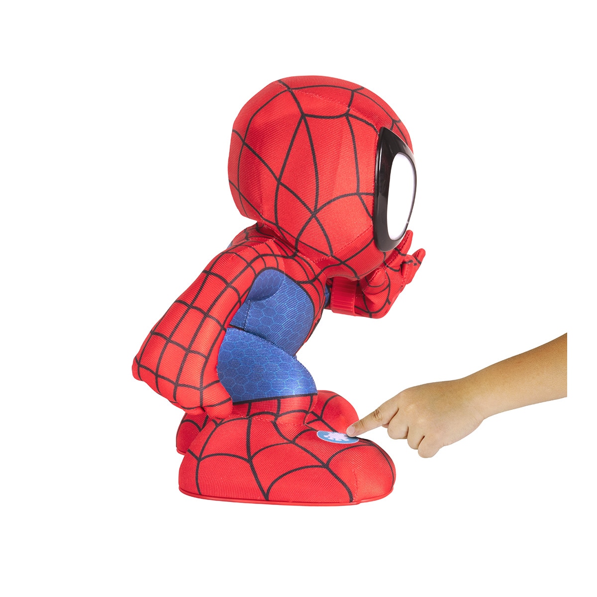Peluche interactivo Amazing Flip Spidey and Friends Jazwares 4