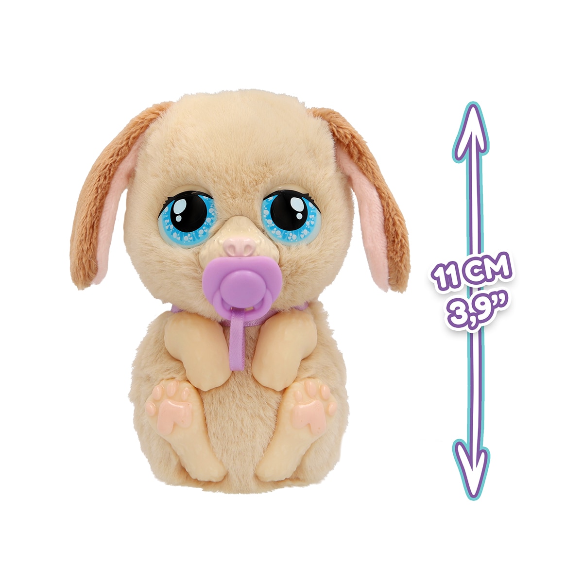 Mascota Interactiva Just Born Puppy Baby Paws 8