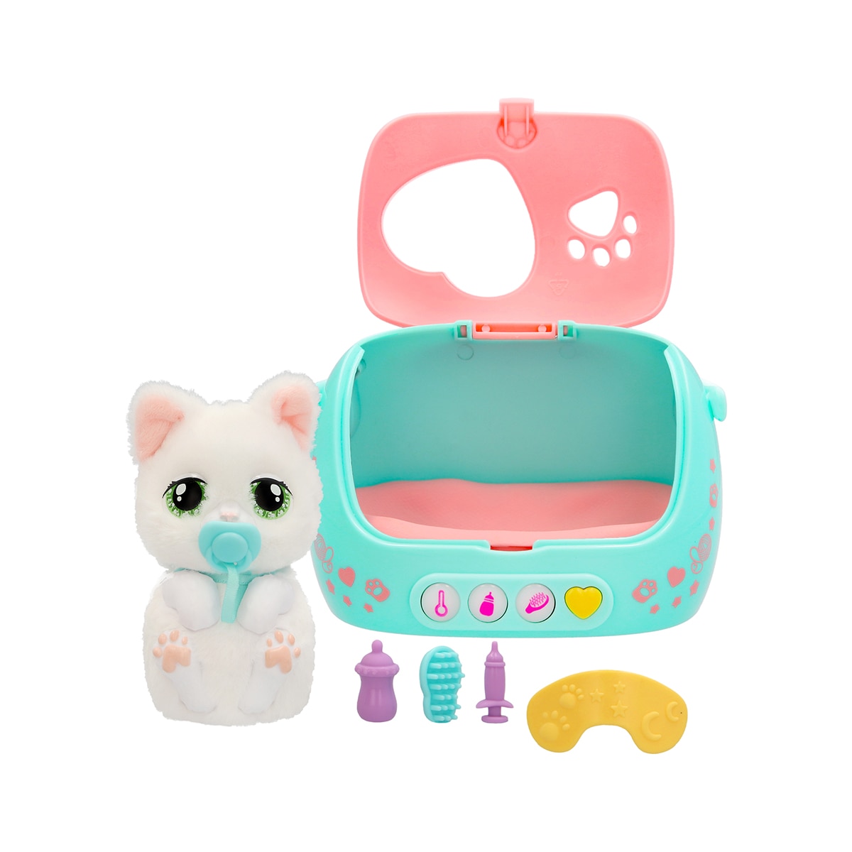 Mascota Interactiva Just Born Cat Baby Paws 2