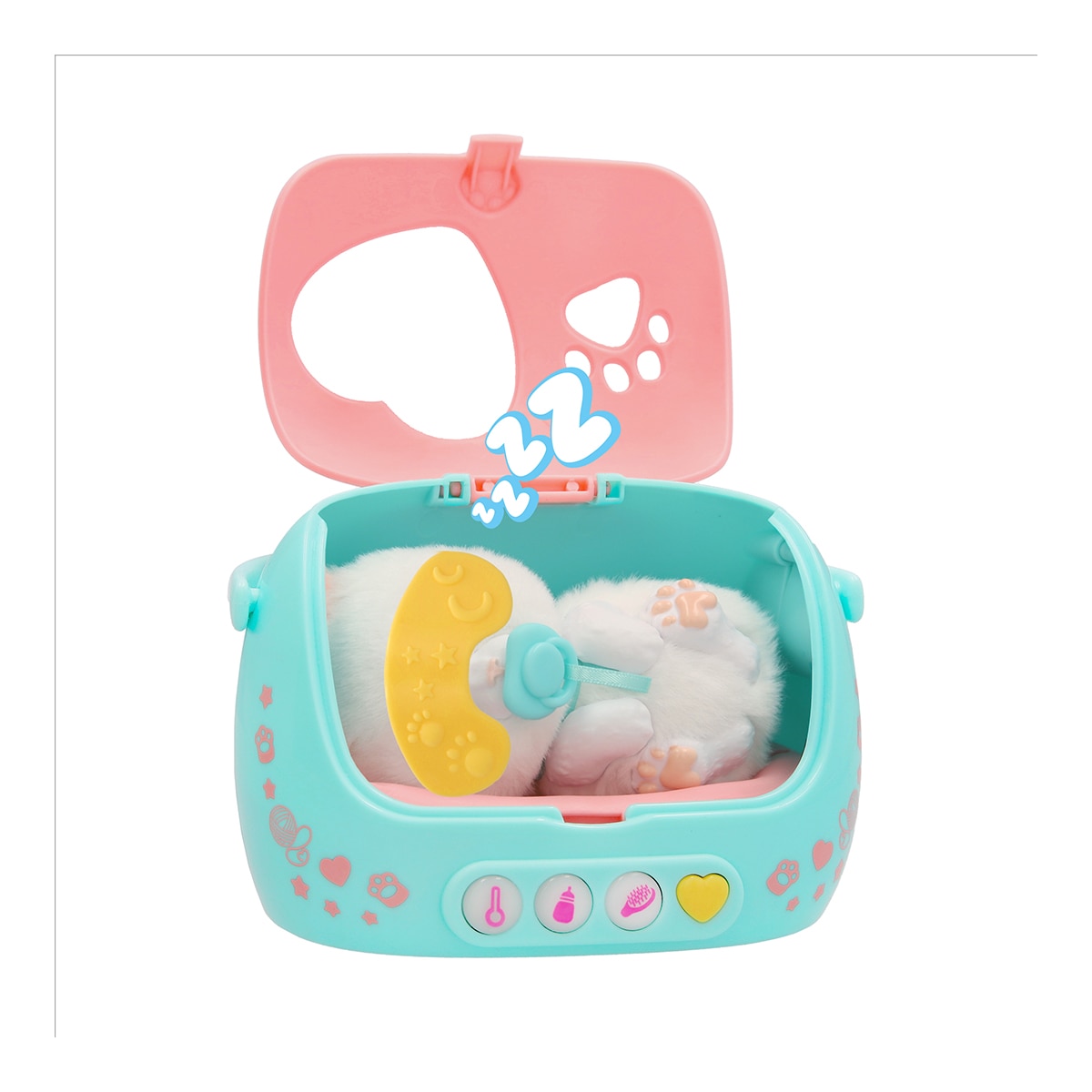 Mascota Interactiva Just Born Cat Baby Paws 4
