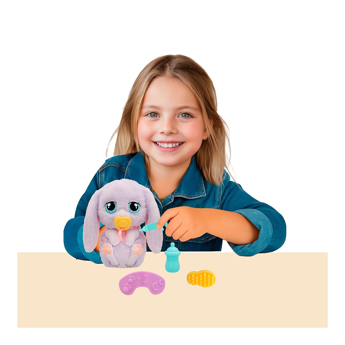 Mascota Interactiva Just Born Bunny Baby Paws 3