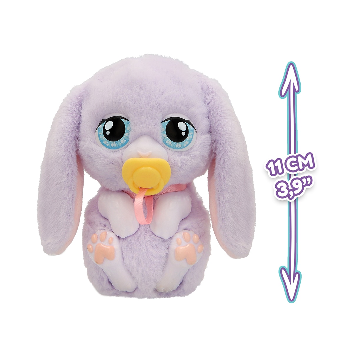 Mascota Interactiva Just Born Bunny Baby Paws 7