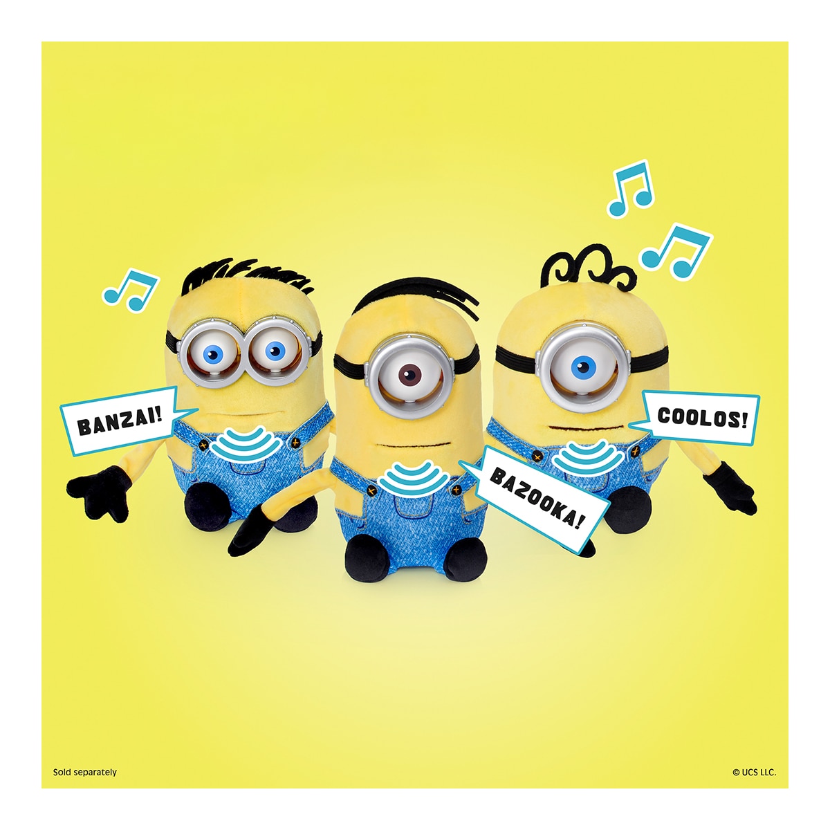 Peluche interactivo Puppetronic Dick Palm Minions Famosa 9