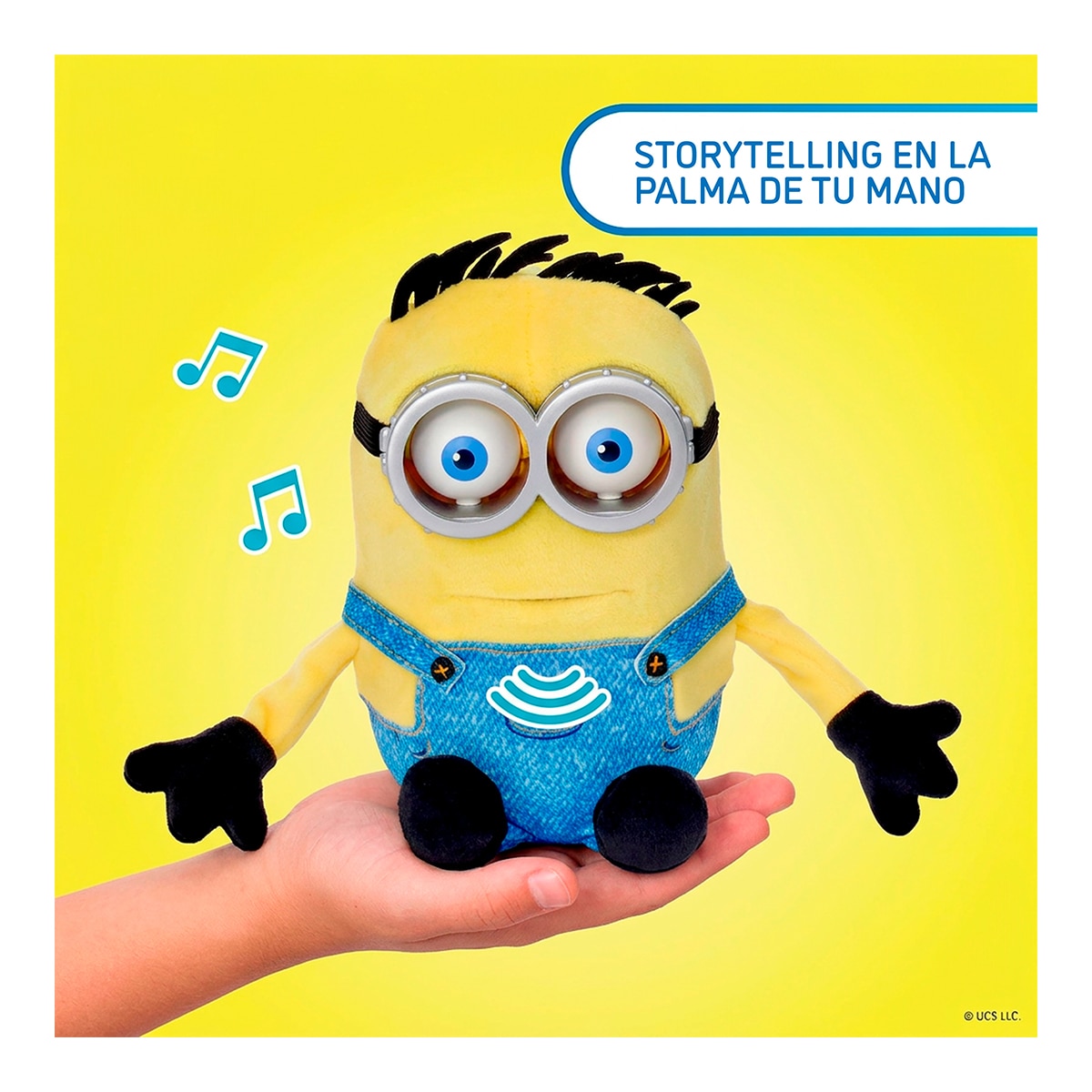 Peluche interactivo Puppetronic Henry Palm Minions Famosa 4