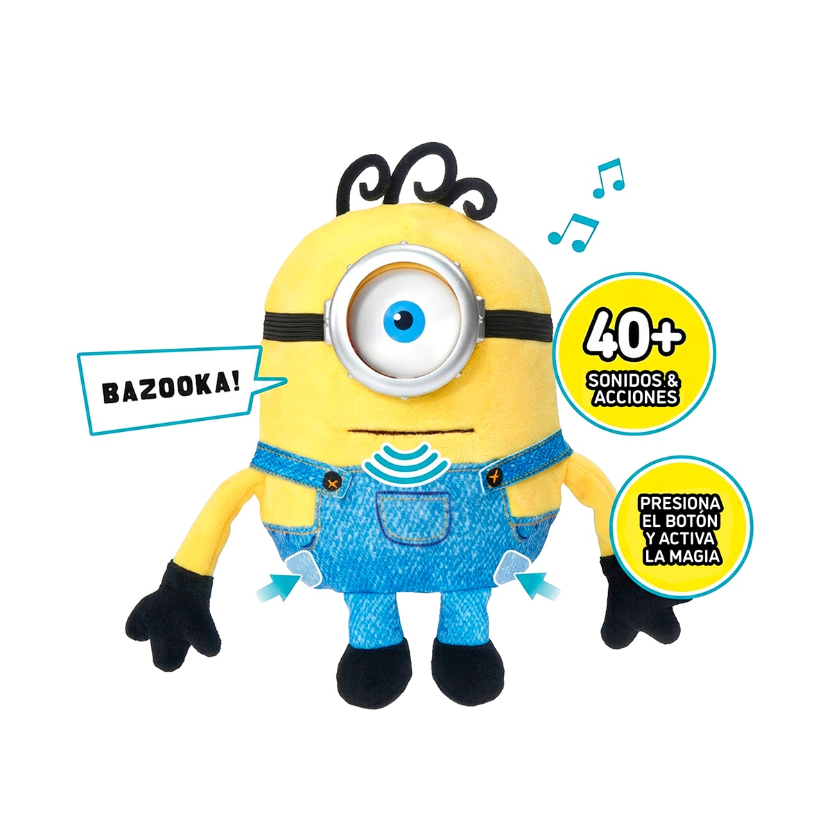 Minions James Palm Puppetronic Boneco Interactivo 18 cm 3