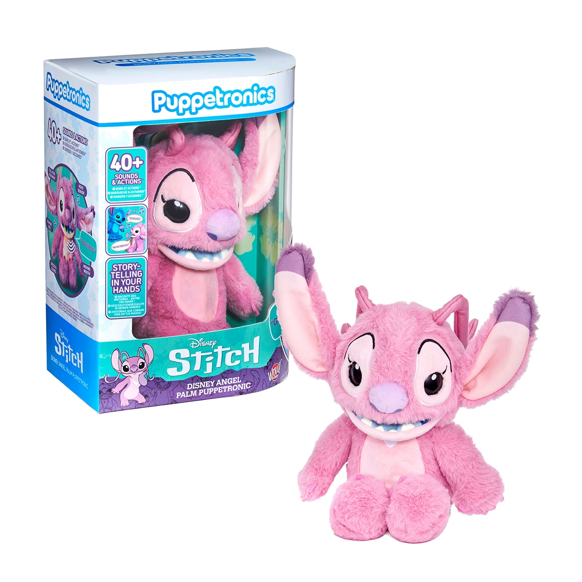Imagen 0 de Peluche interactivo Puppetronic Angel Palm Disney Famosa