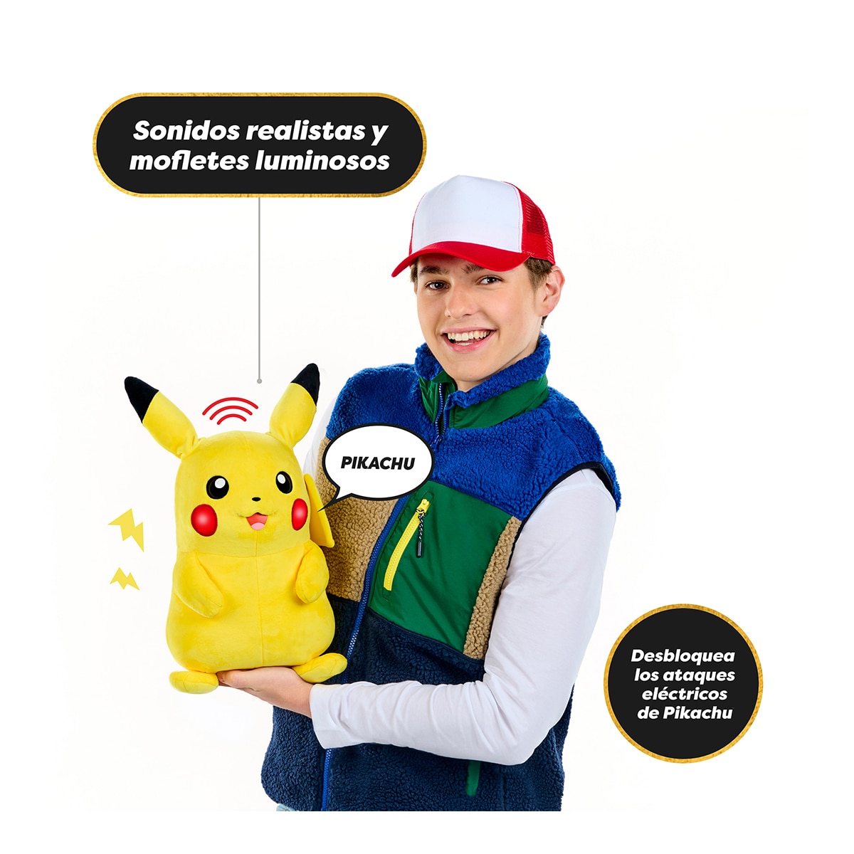 Boneco Interativo Pokémon com Movimento, Som e Luz 4