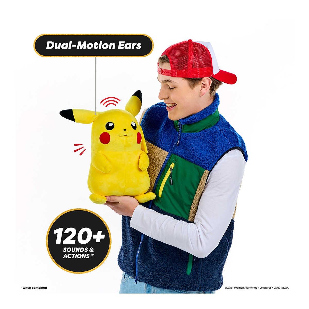 Boneco Interativo Pokémon com Movimento, Som e Luz 9