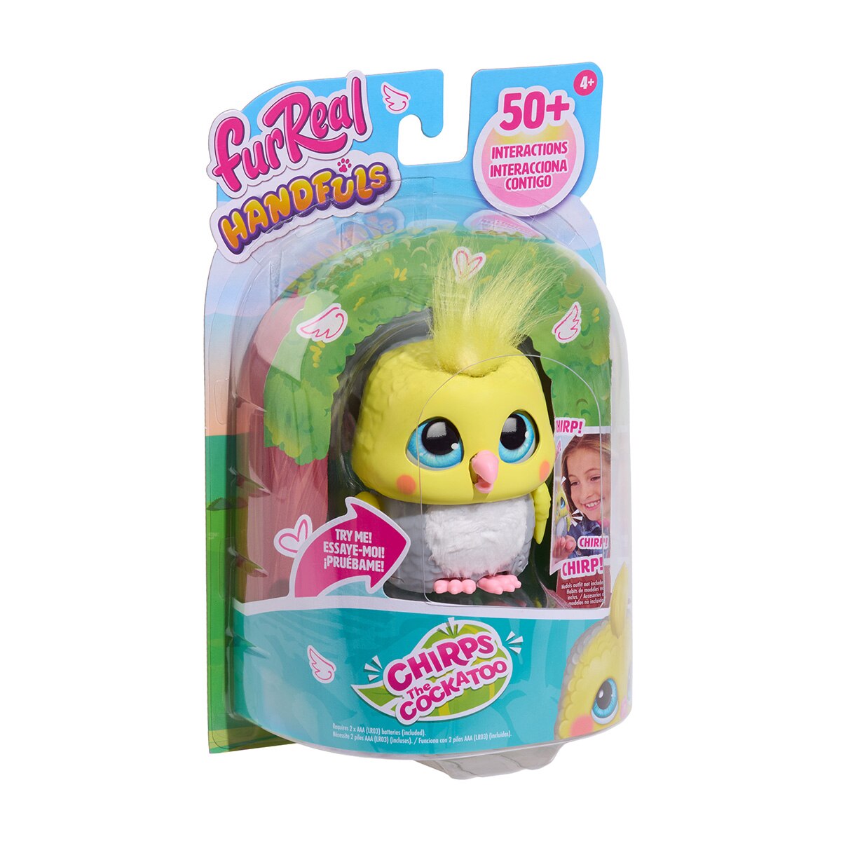 Peluche interactivo Handfuls Cacatua FurReal 2