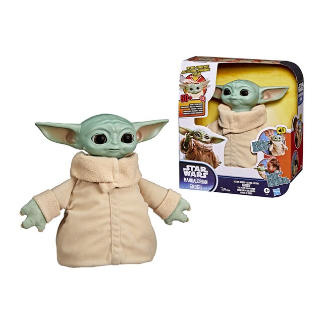 Compañero de acción Grogu Star Wars Hasbro