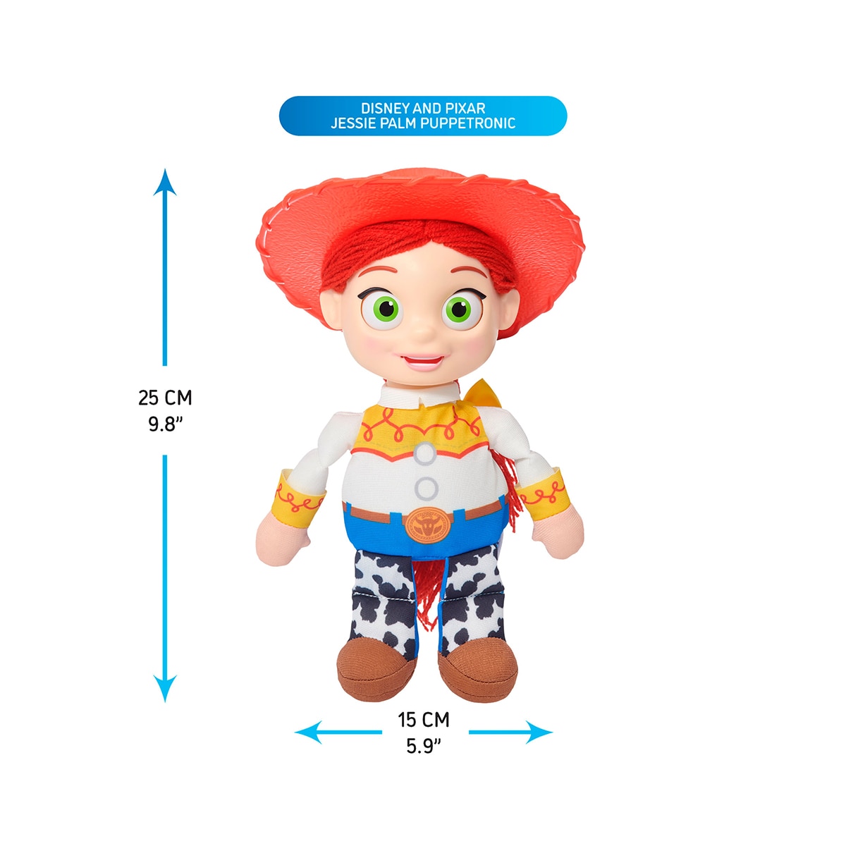 Puppetronic Jessie Plam Toy Story 5 Famosa 5