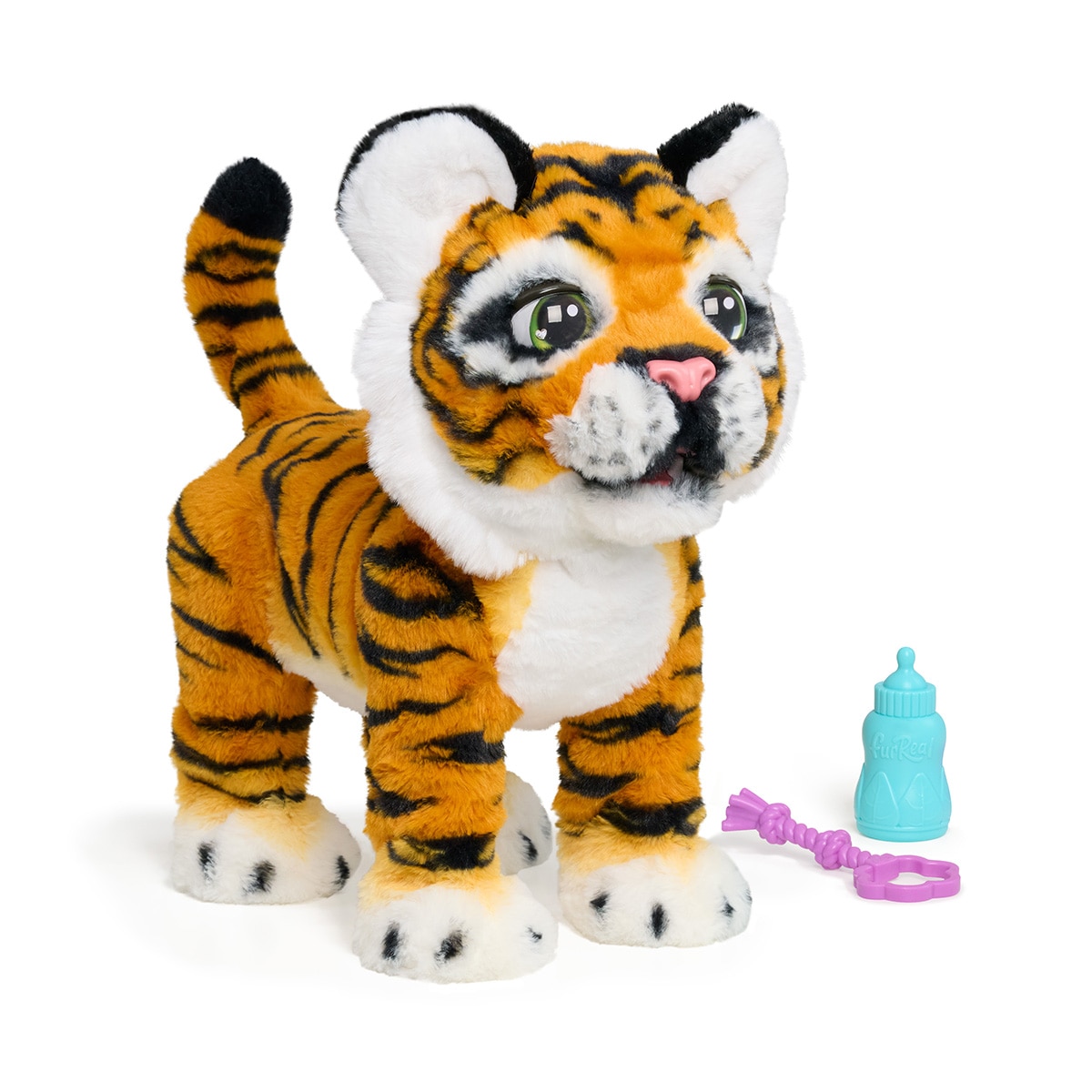 Imagen 3 de Peluche intereactivo Gabby el tigre que crece y ruge FurReal