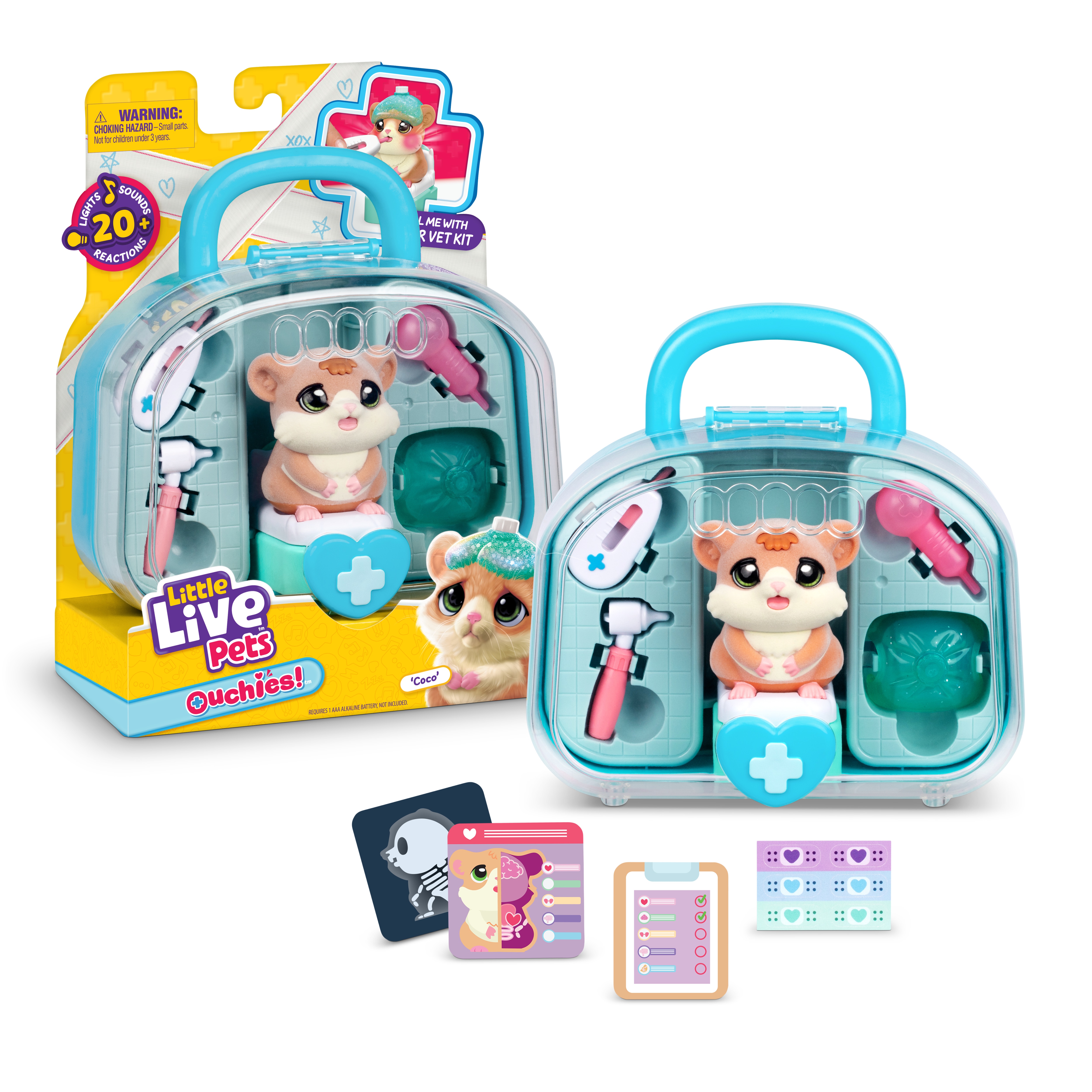 Kit Veterinario Ouchies Little Live Pets Little Live Pets 3