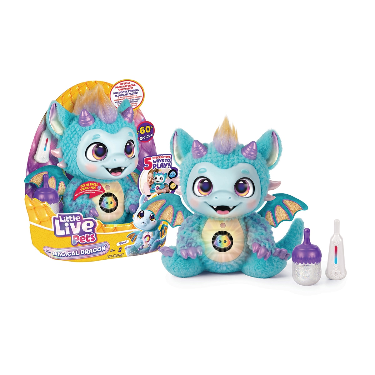 Imagen 0 de Peluche interactivo My Magical Dragon Little Live Pets Little Live Pets