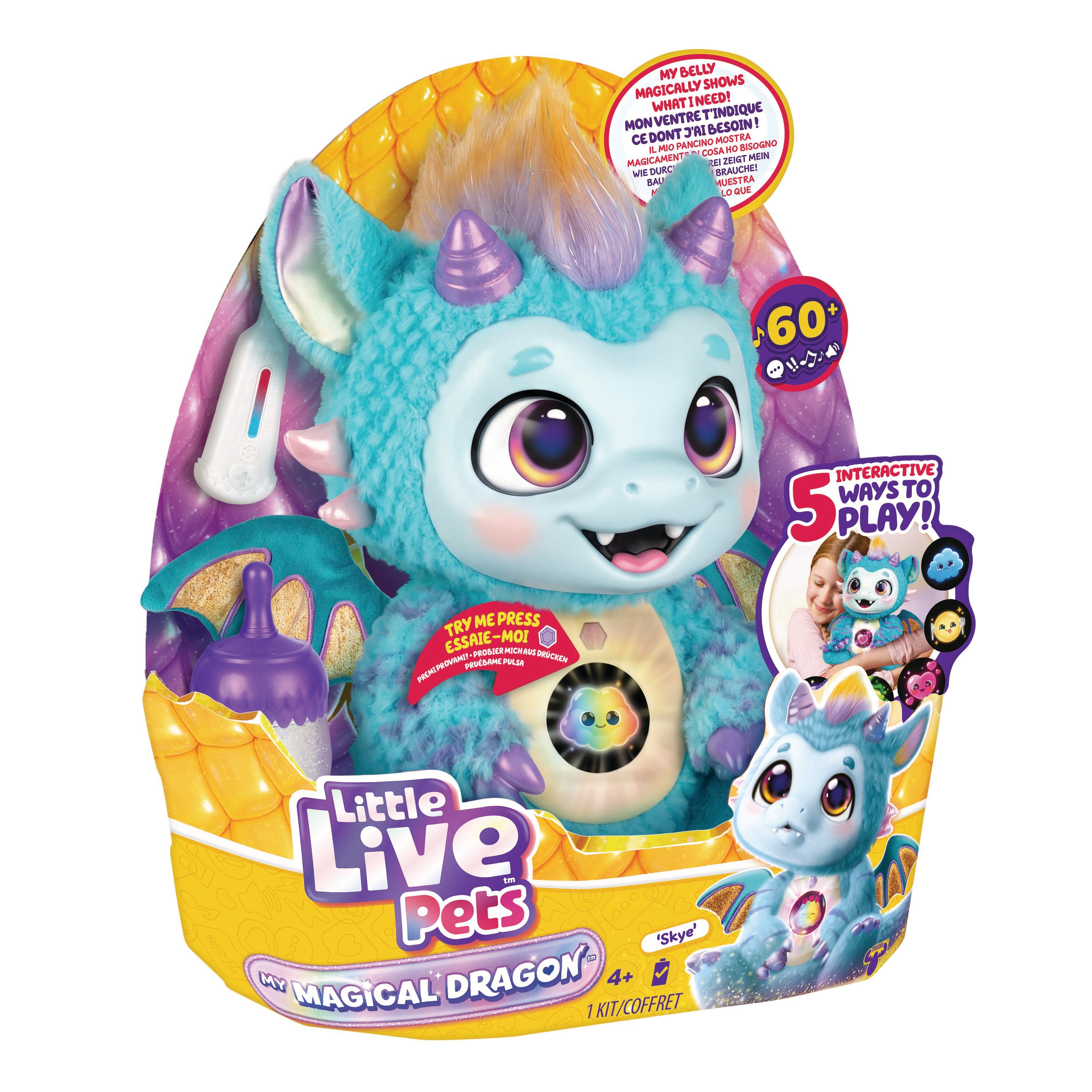 Peluche interactivo My Magical Dragon Little Live Pets Little Live Pets 12