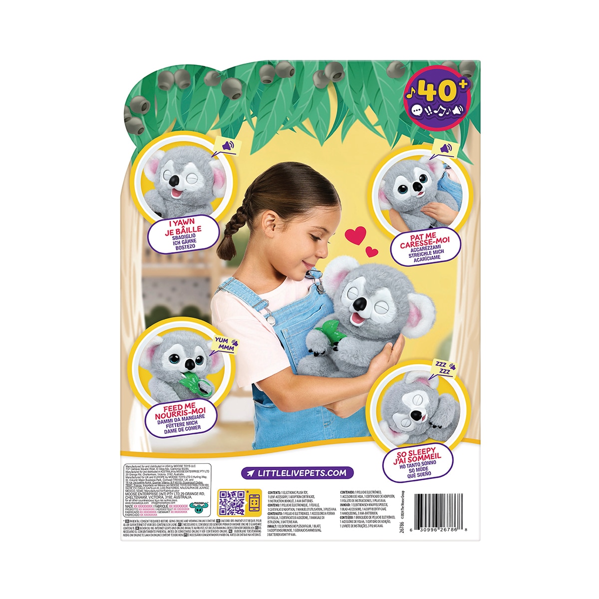 Peluche interactivo My Baby Koala Kiki Little Live Pets Little Live Pets 13