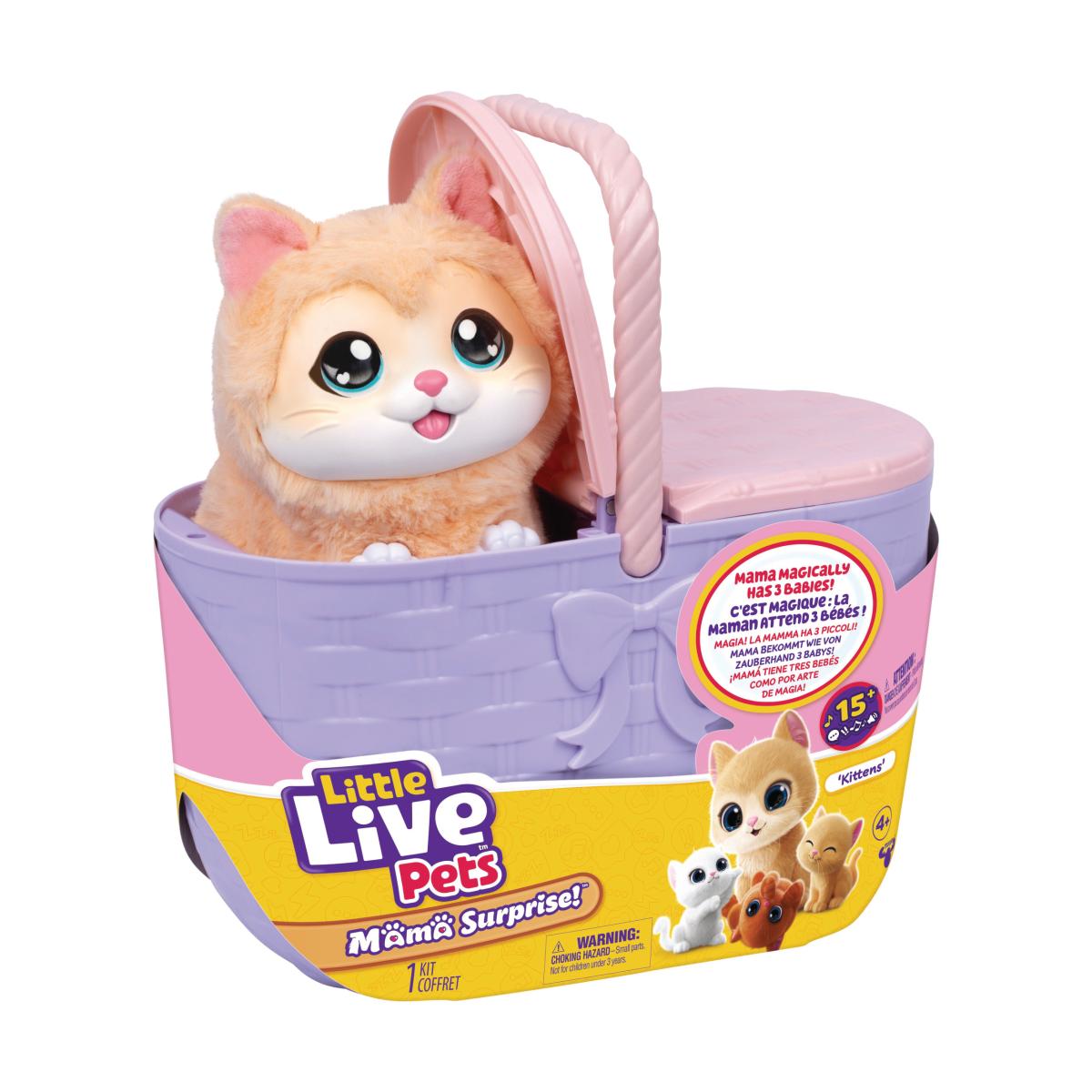 Set de juego Mama Surprise Kitty Little Live Pets Little Live Pets 3