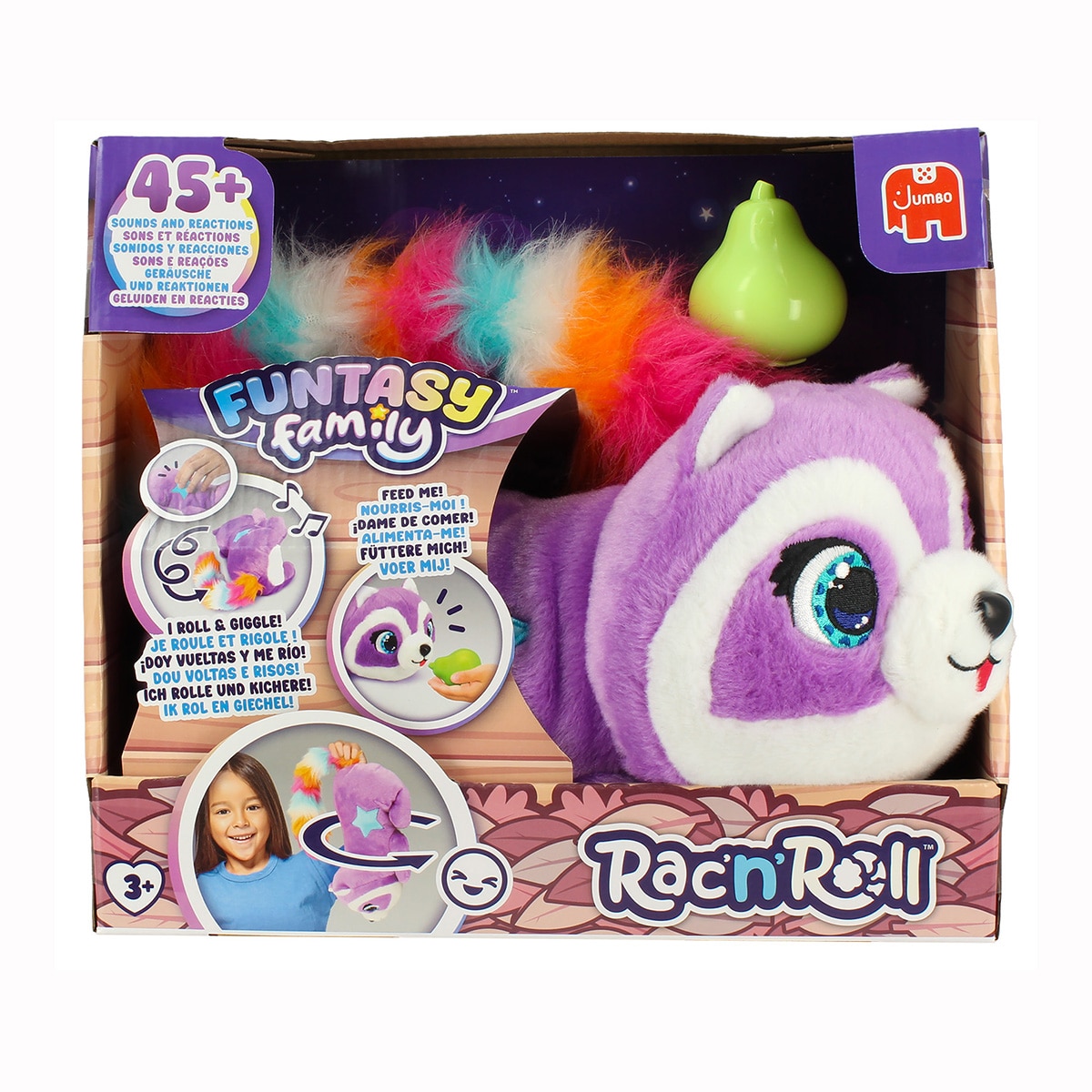 Imagen 0 de Peluche Interactivo Rac'n'Roll Funtasy Family