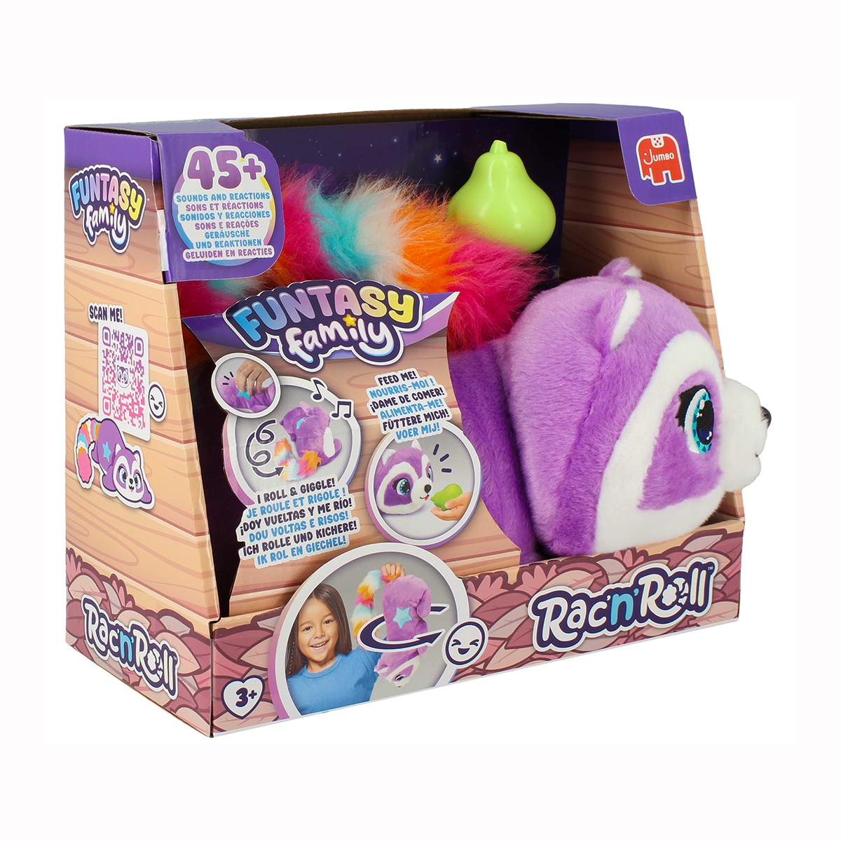 Peluche Interactivo Rac'n'Roll Funtasy Family 5