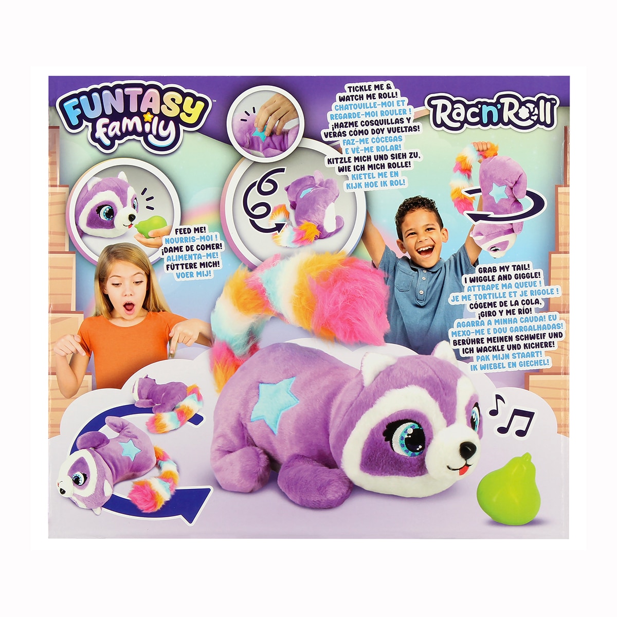 Peluche Interactivo Rac'n'Roll Funtasy Family 6