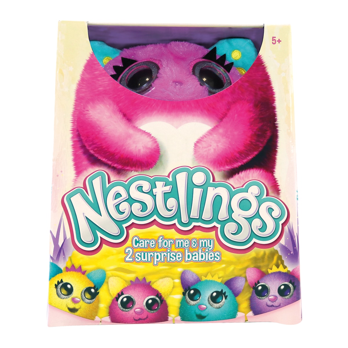 Imagem 0 de Nestlings: Peluche Nestling Rosa