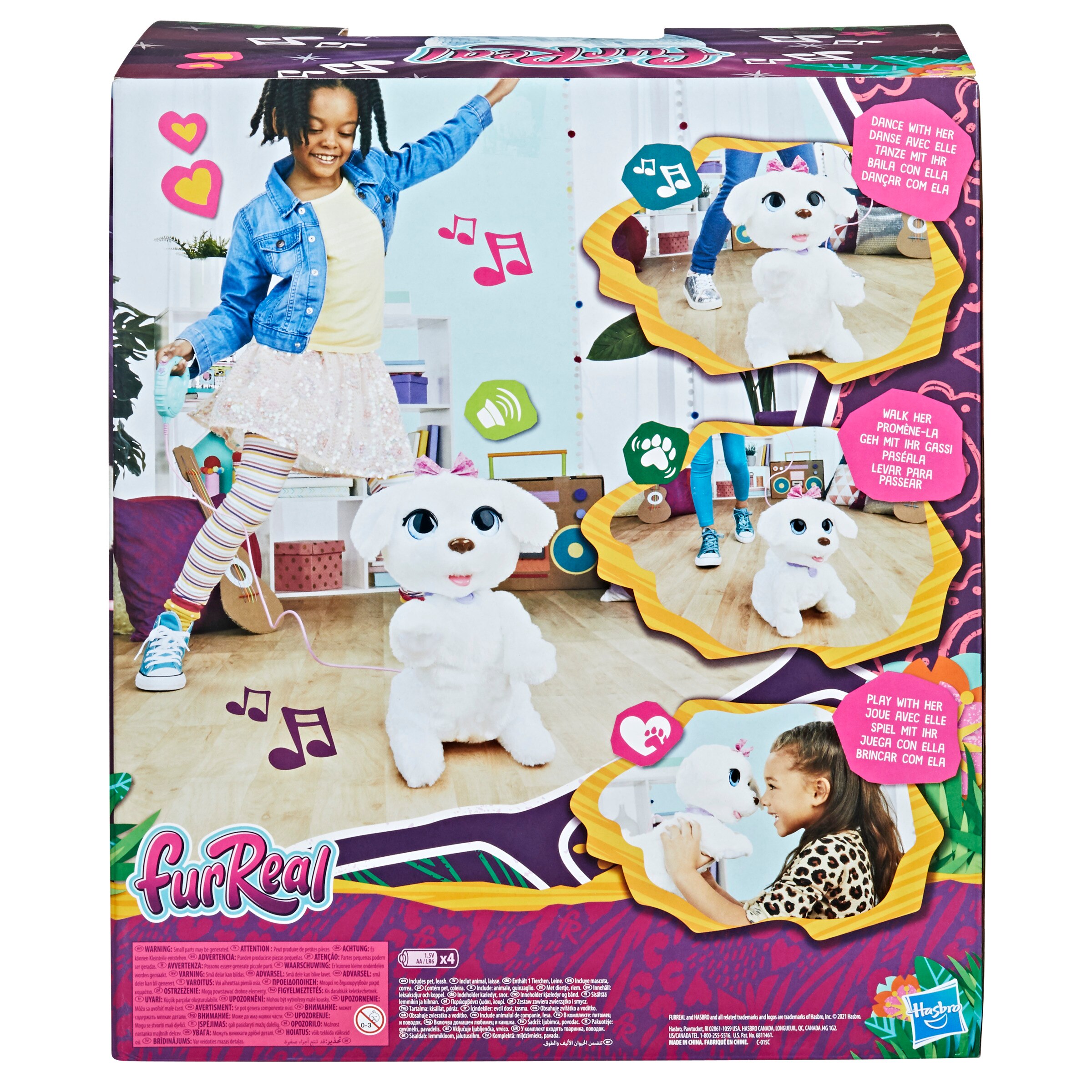 Mascota interactiva Gogo My Dancin Pup FurReal Friends Hasbro 3