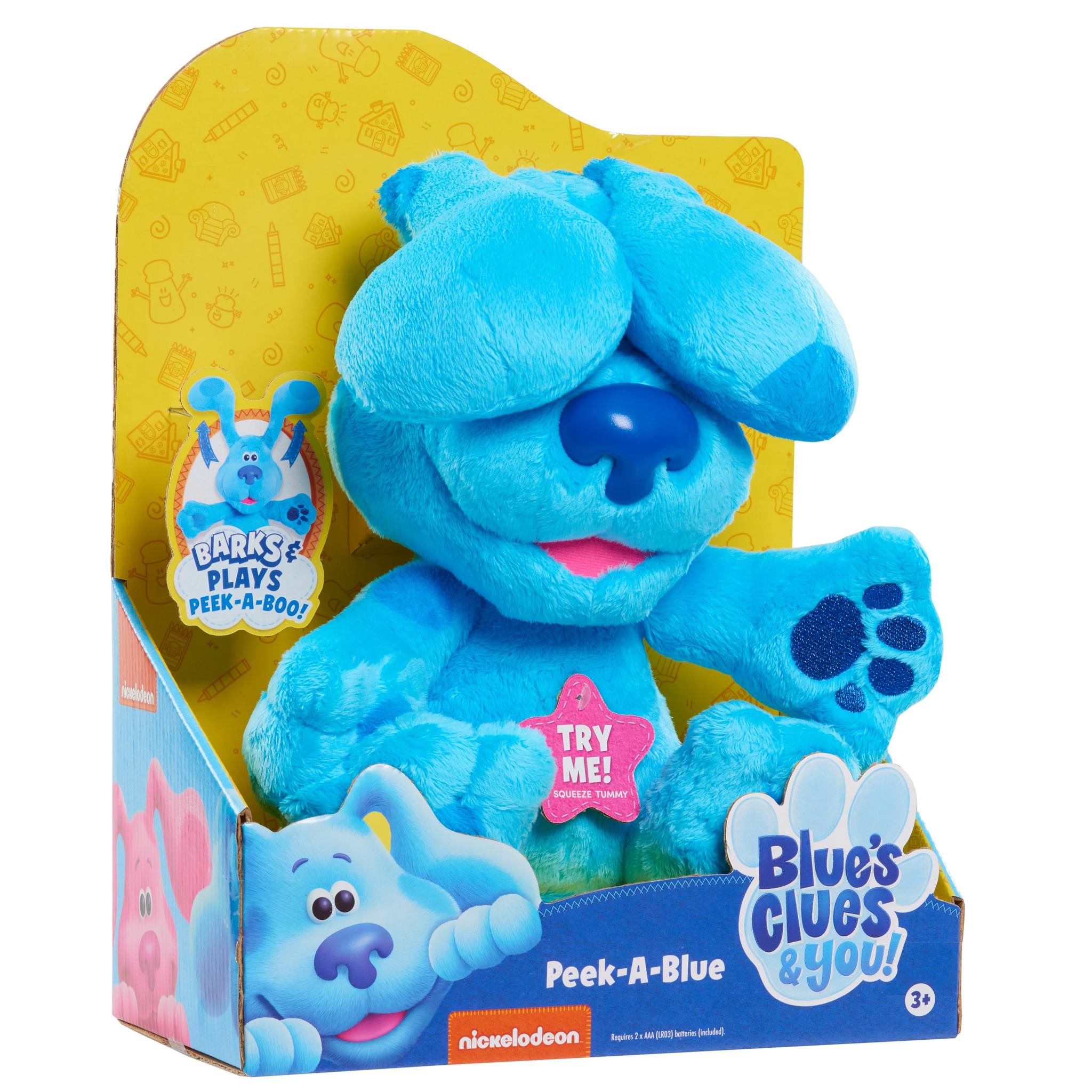 Peluche Pistas de Blue y Tú-Peek A Boo Plush Blues Clues 2