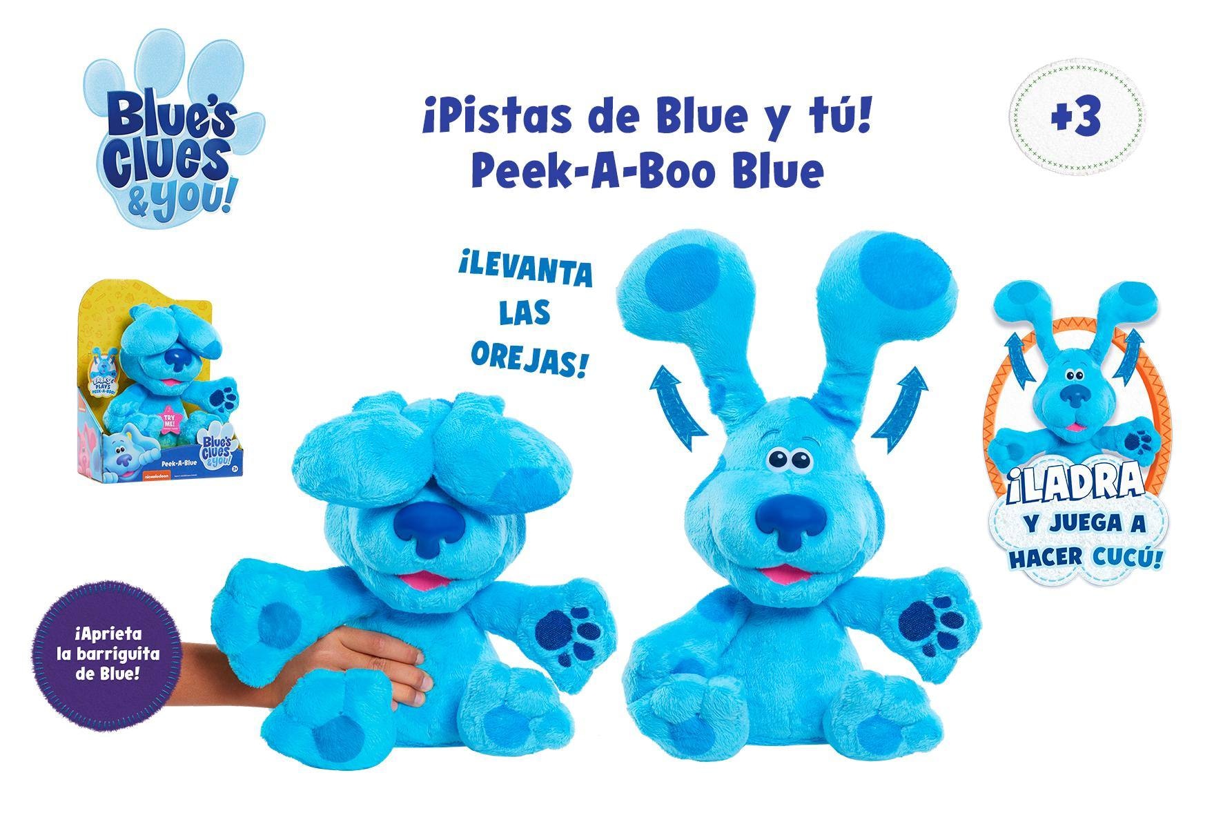 Peluche Pistas de Blue y Tú-Peek A Boo Plush Blues Clues 4